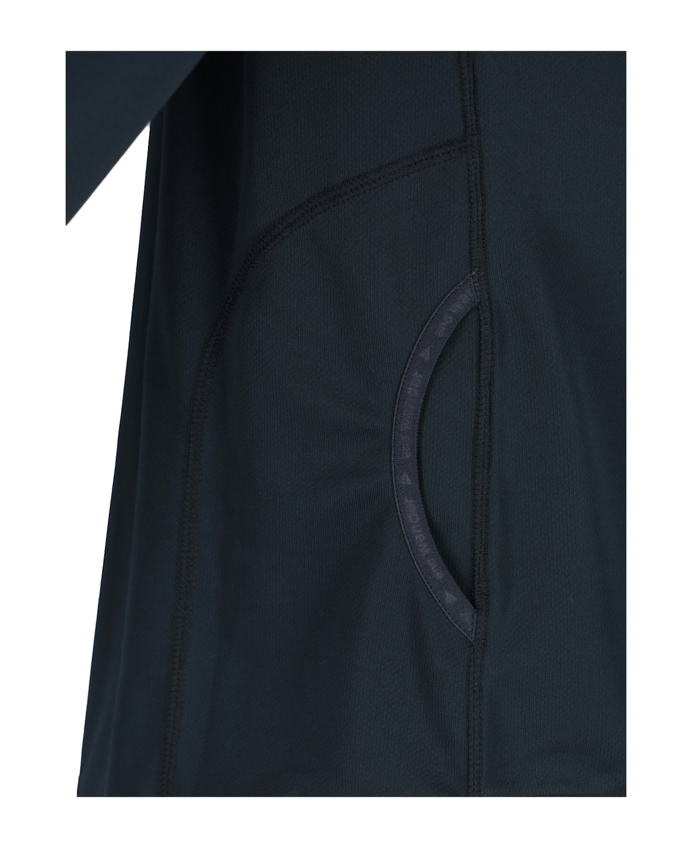 And Wander "dry Jersey Ls" Hoodie - Black  