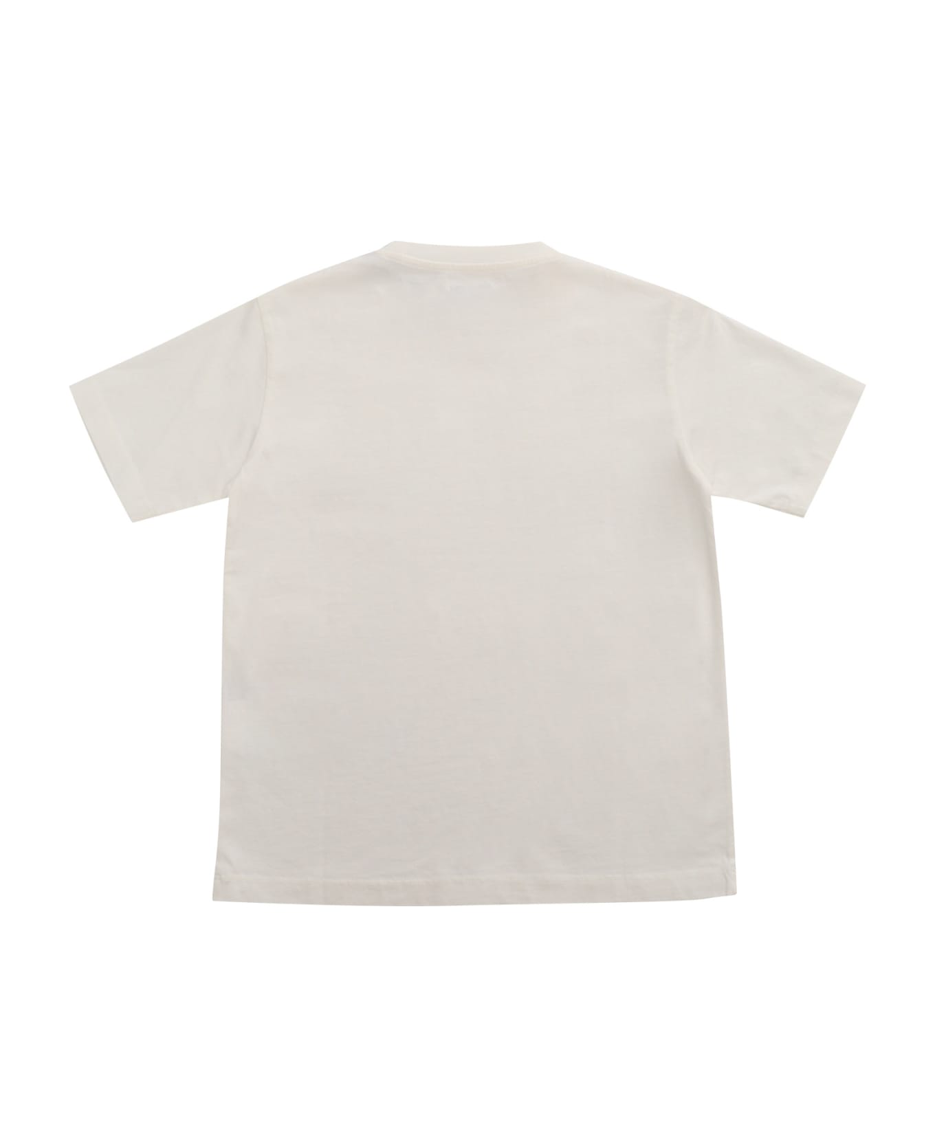 C.P. Company Undersixteen White T-shirt With Logo - WHITE