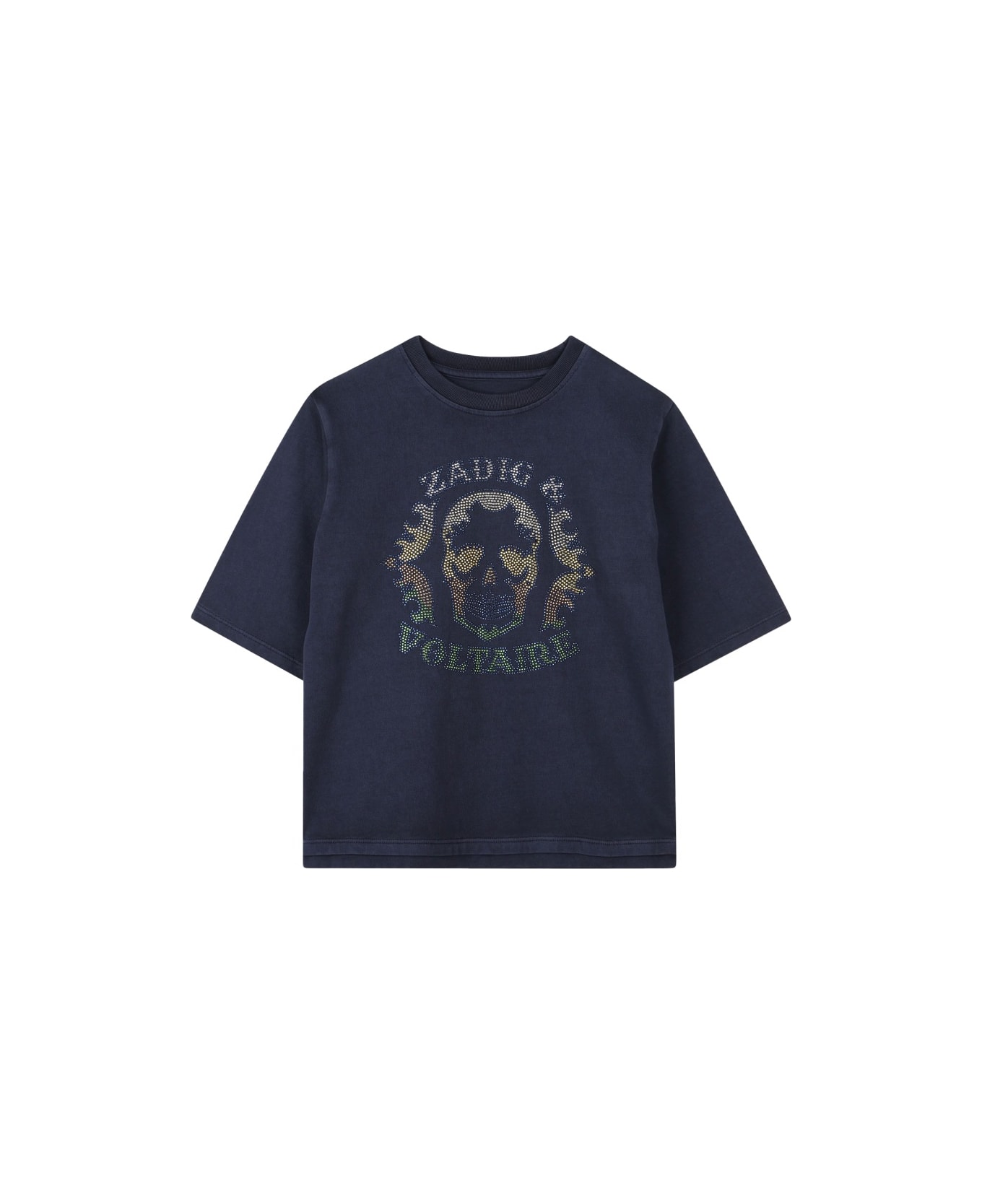 Zadig & Voltaire T-shirt With Logo - BLUE