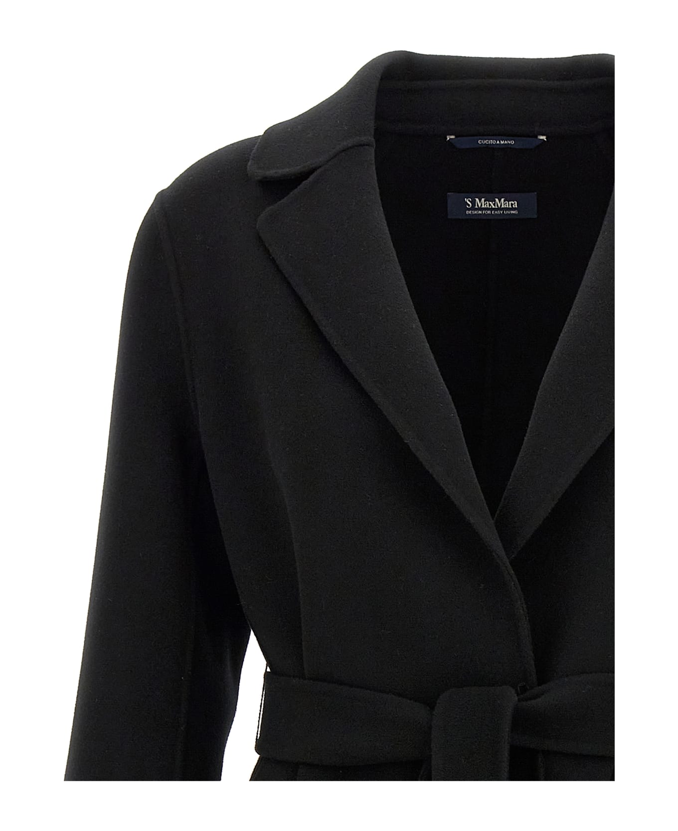 
S Max Mara 
pauline
 Coat - Black  
