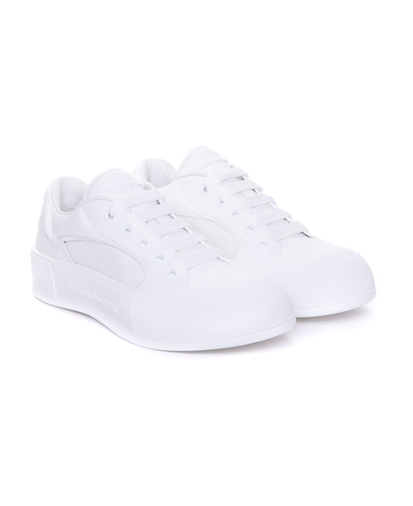 Alexander McQueen Plimsoll Sneakers - White White スニーカー