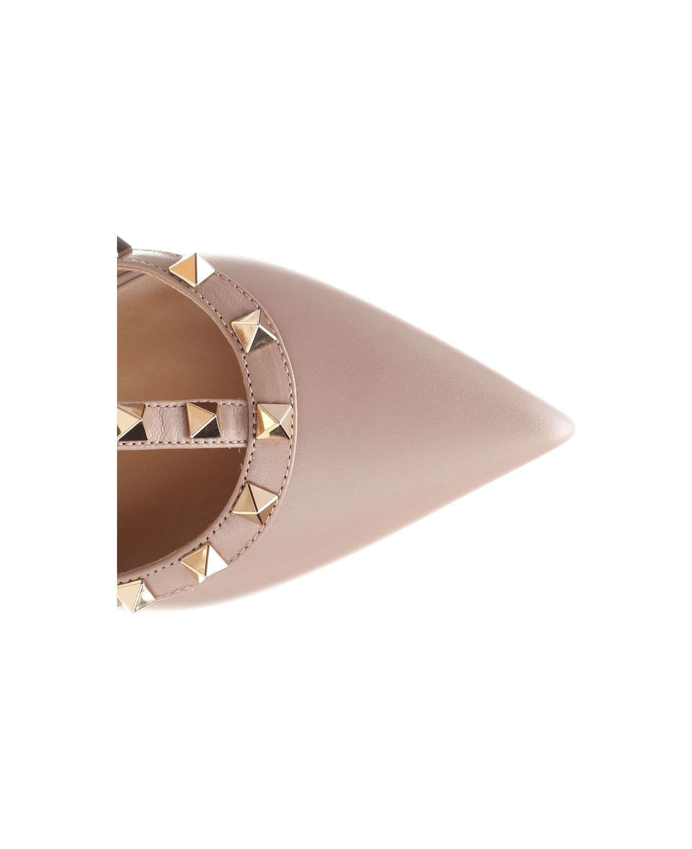 Valentino Garavani Rockstud Pumps - POUDRE