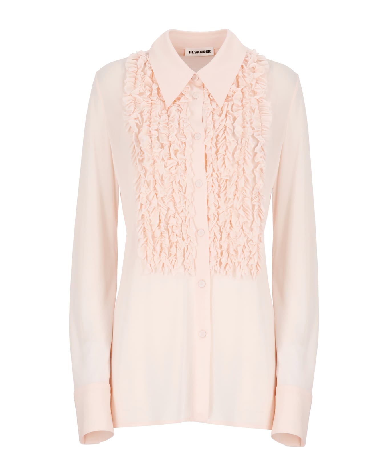 Jil Sander Rouches Shirt - Pink