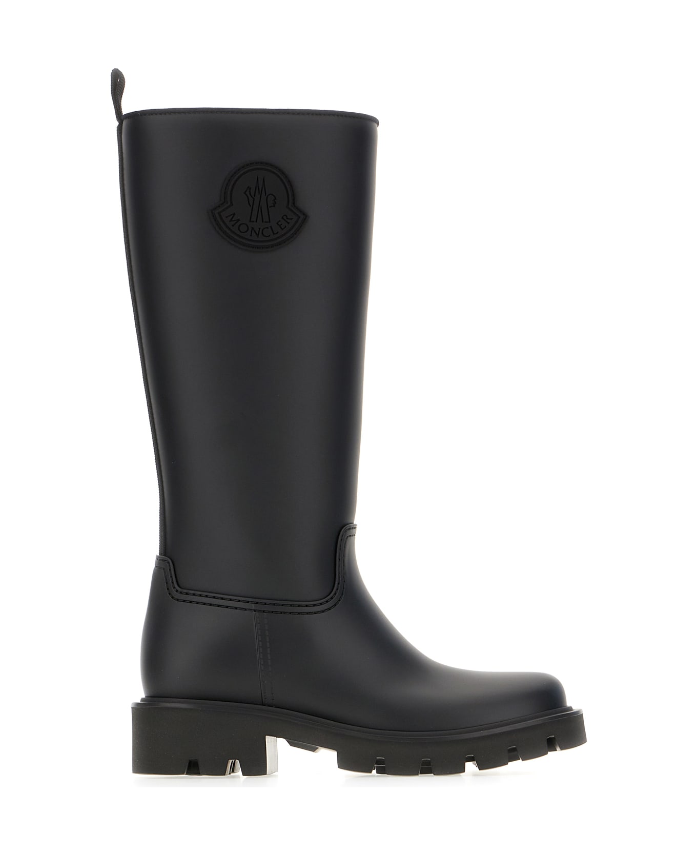 Moncler Black Rubber Kickstream Boots - Black