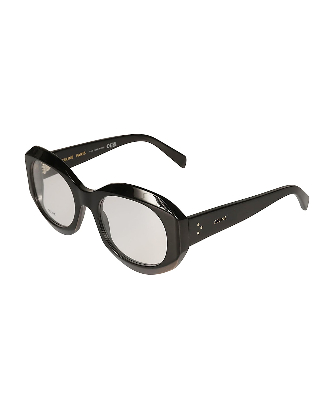 Celine Round Thick Logo Lens Frame | italist