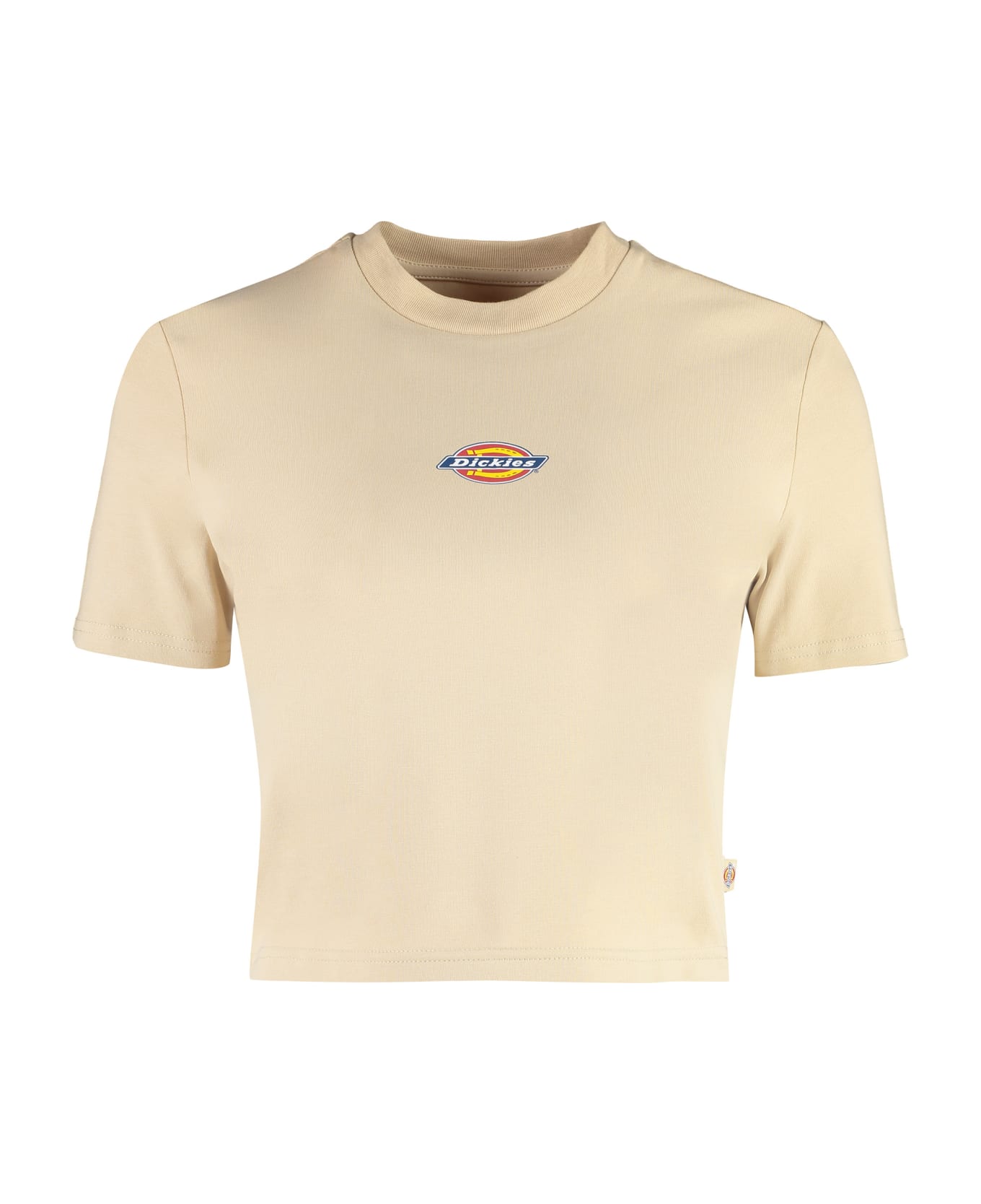 Dickies Maple Valley Logo Print T-shirt - Beige Tシャツ