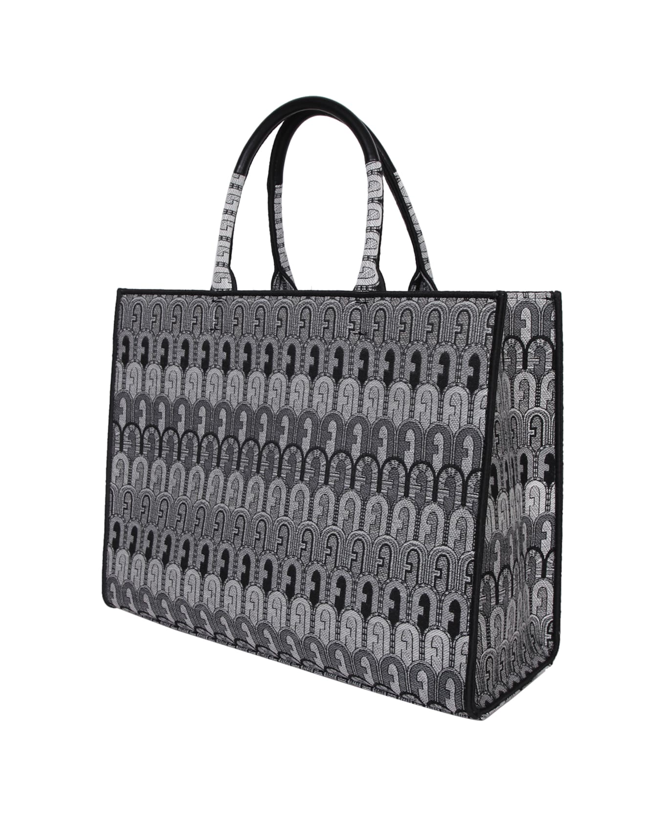 Furla 'opportunity L' Shopping Bag - Grey