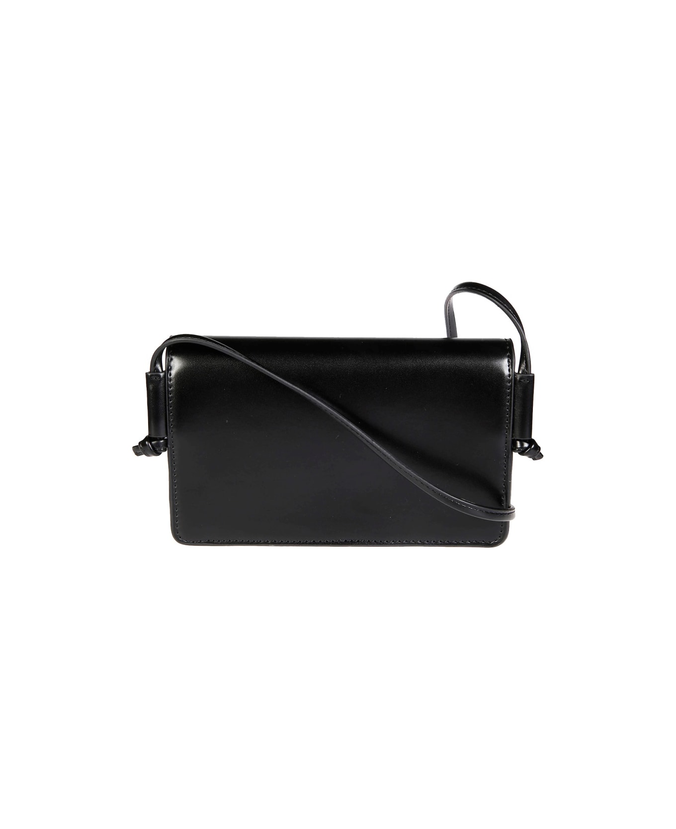 Marni Hand Bag With Logo - BLACK