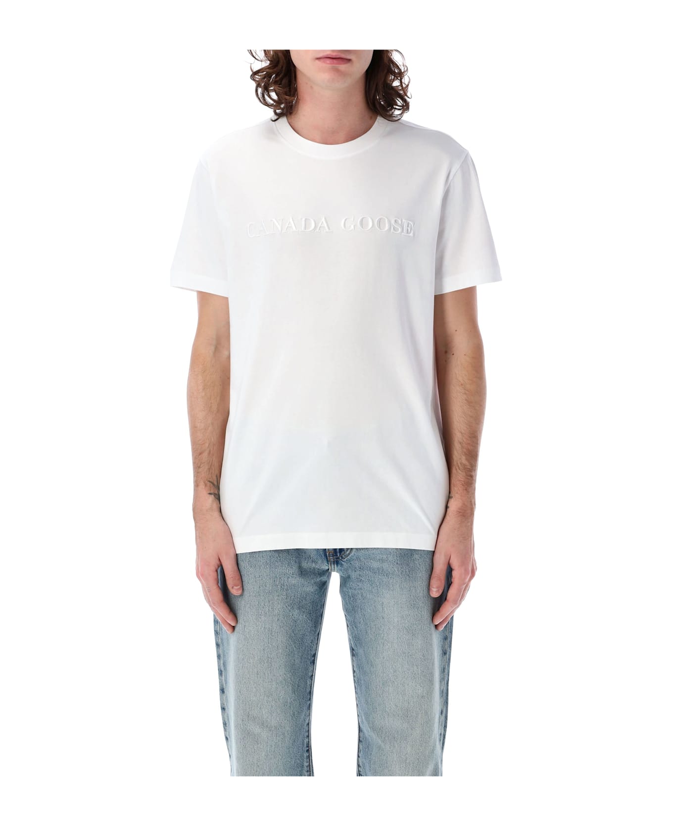 Canada Goose Emersen T-shirt - WHITE