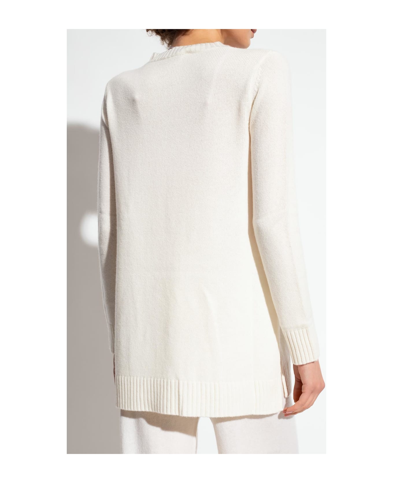 Max Mara Selina Cashmere Sweater - White