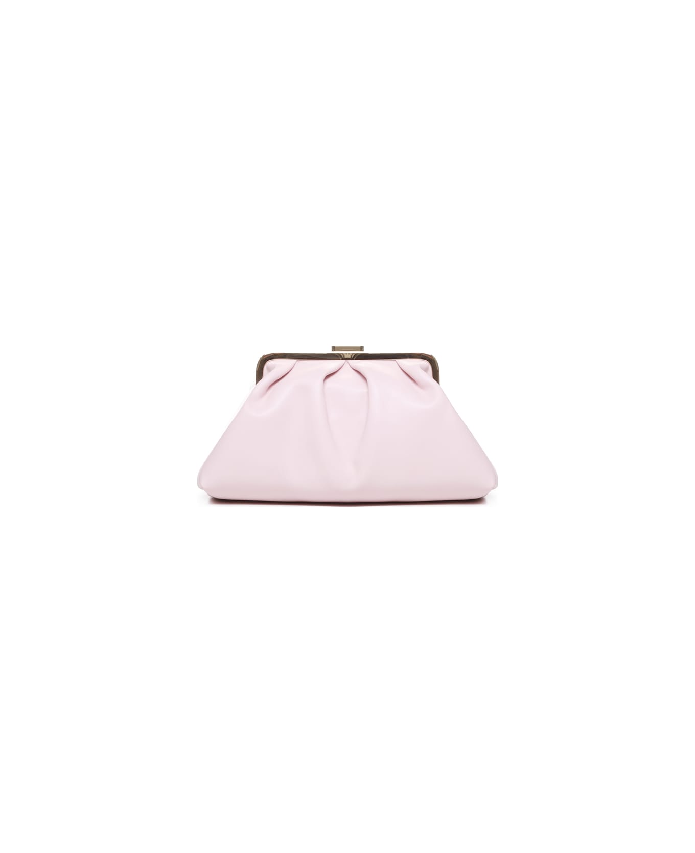 Love Moschino Shoulder Bag With Logo Plaque - Pink バッグ