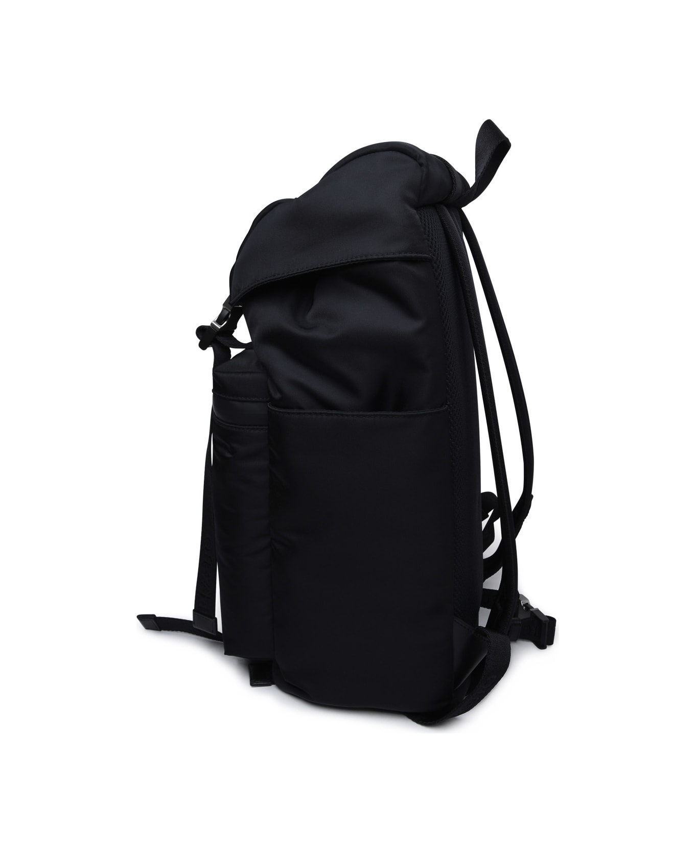 Off-White Black Fabric Backpack - Black バックパック