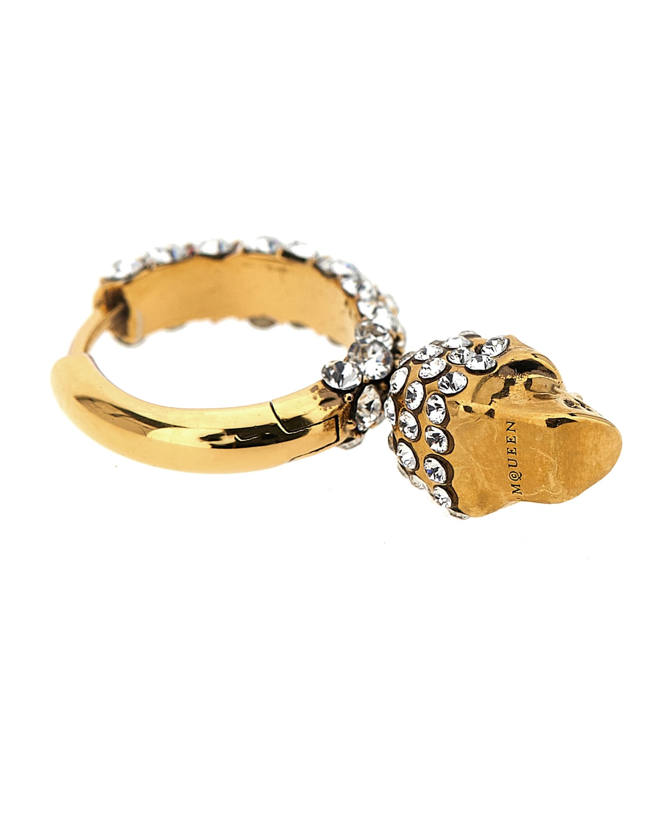 Alexander McQueen Skull Earrings - Gold