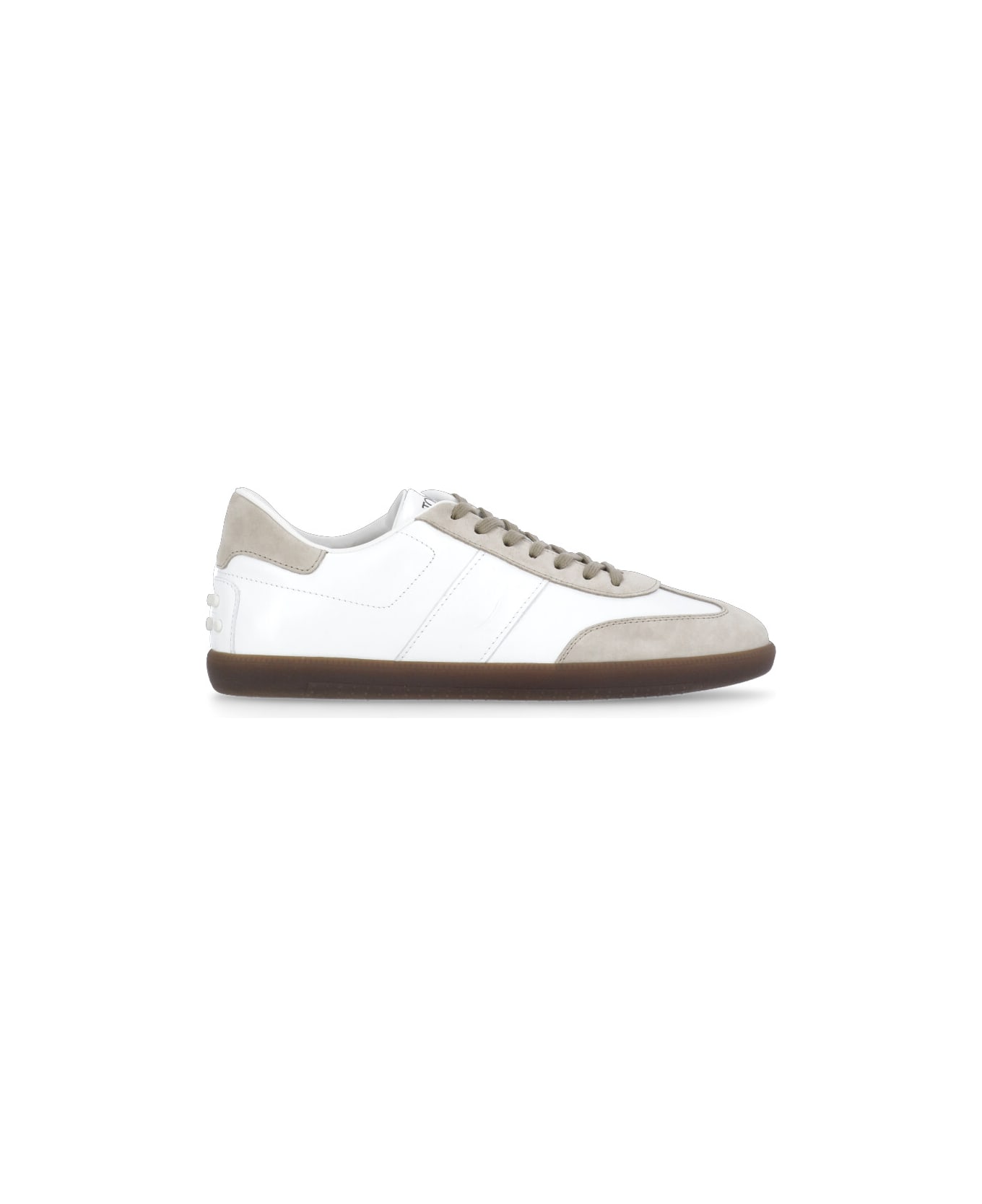 Tod's Leather Sneakers - White