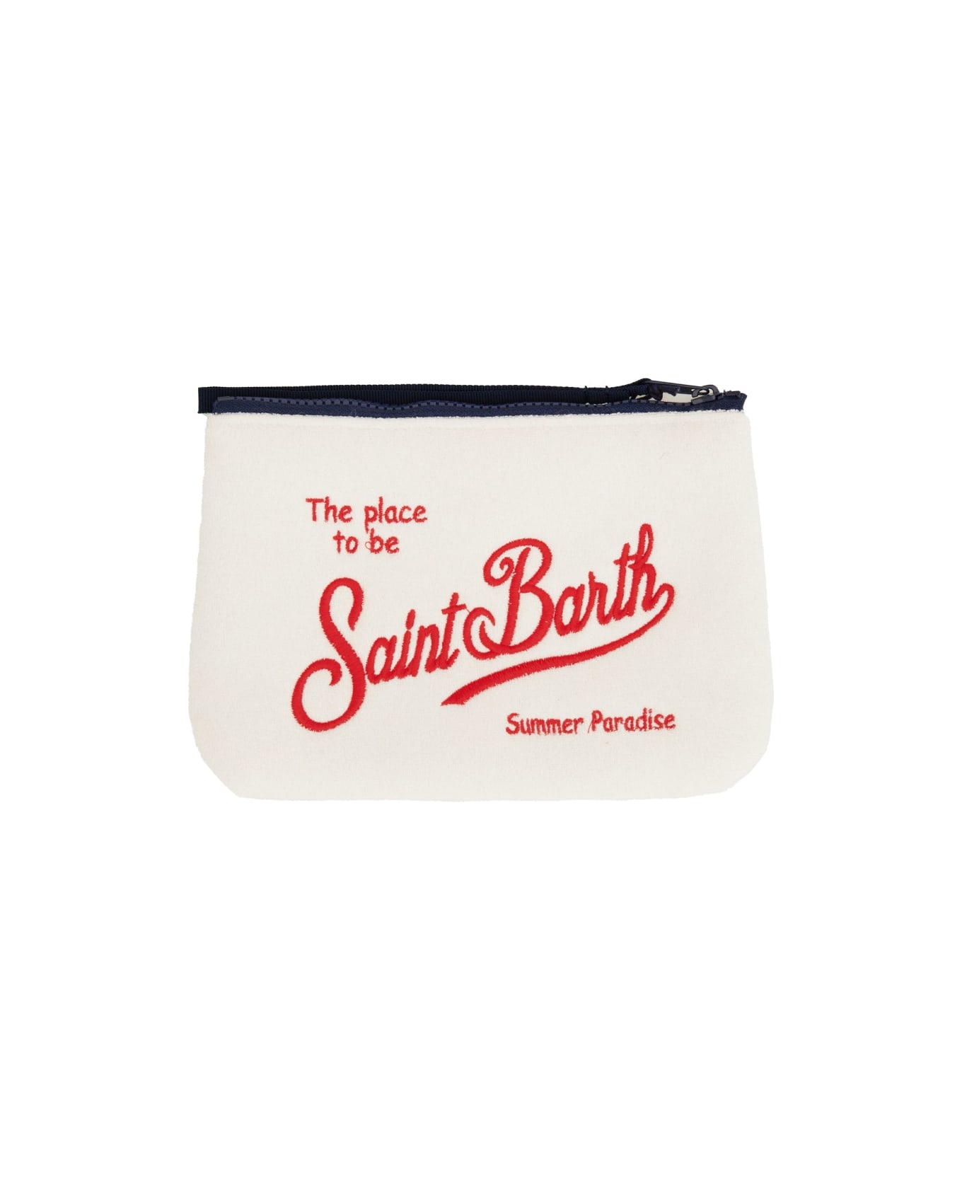 MC2 Saint Barth Clutch Bag "aline" - WHITE