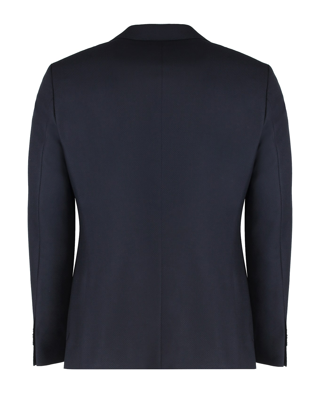 Hugo Boss Single-breasted Two-button Jacket - blue