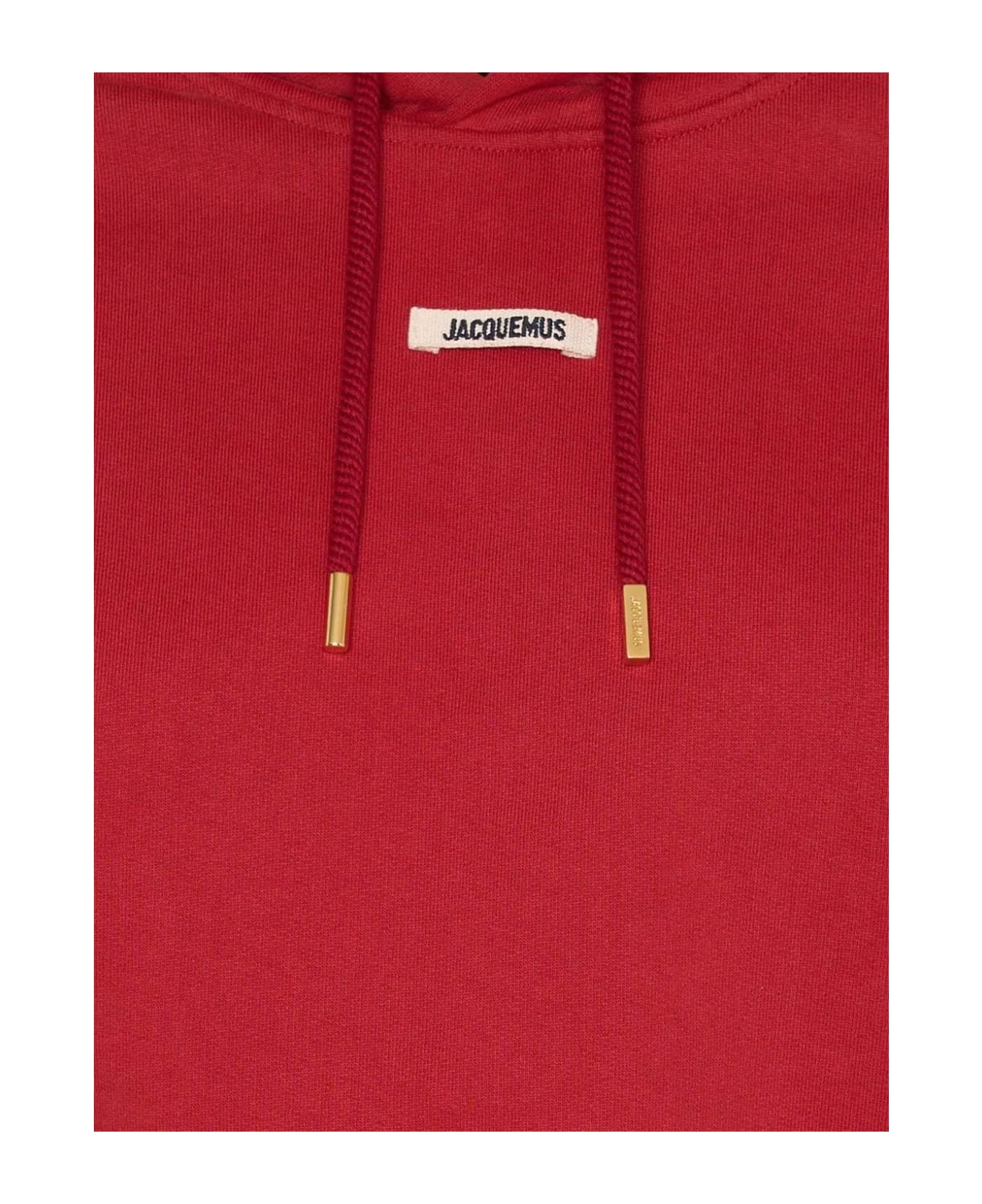 Jacquemus Le Hoodiegros Grain - Dark red