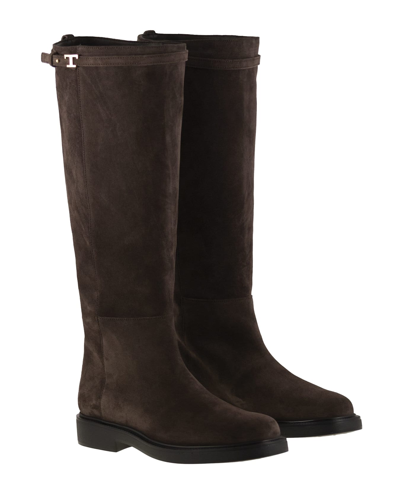 Tod
s Suede Leather Boot - BROWN