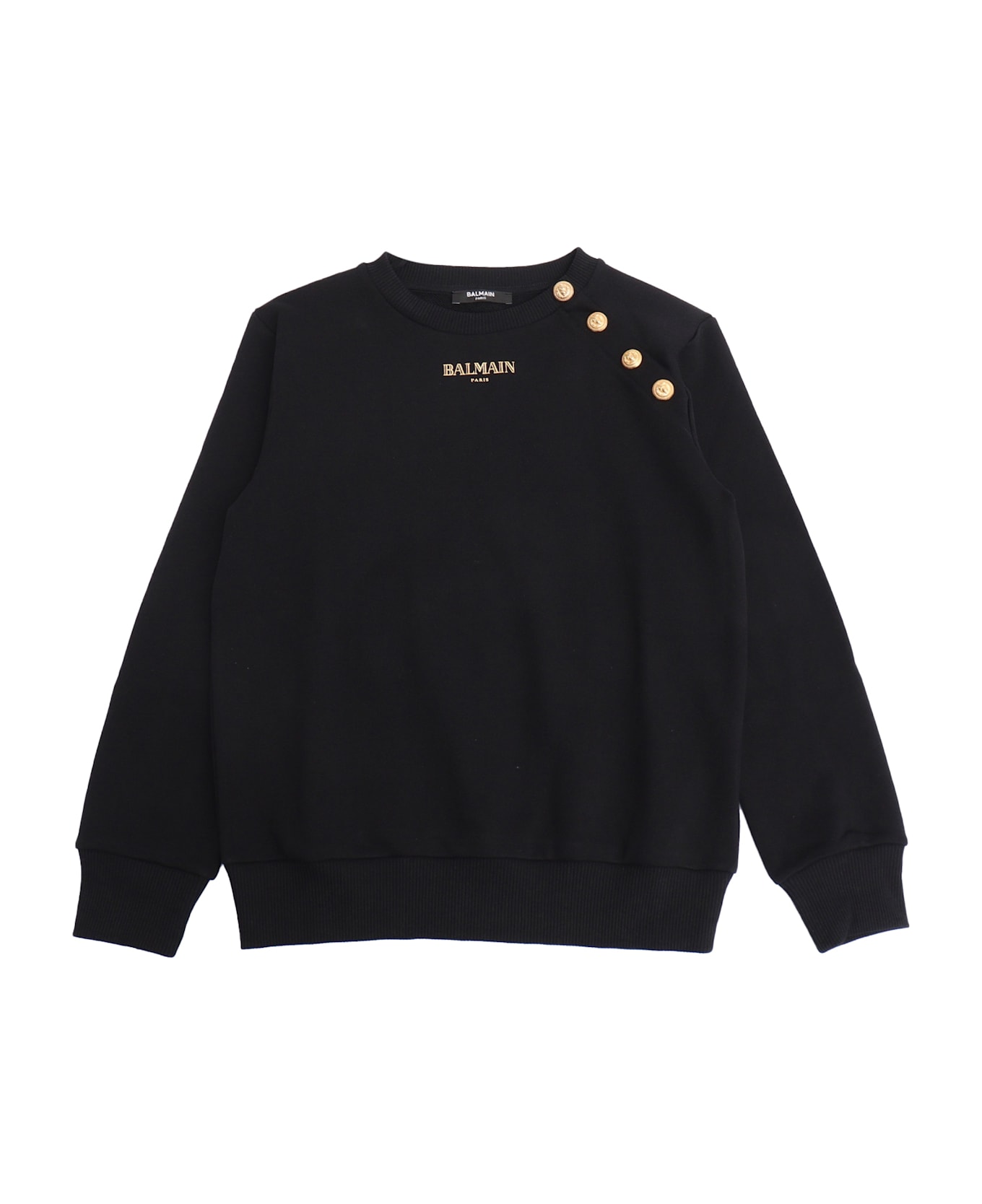 Balmain Sweatshirt - BLACK
