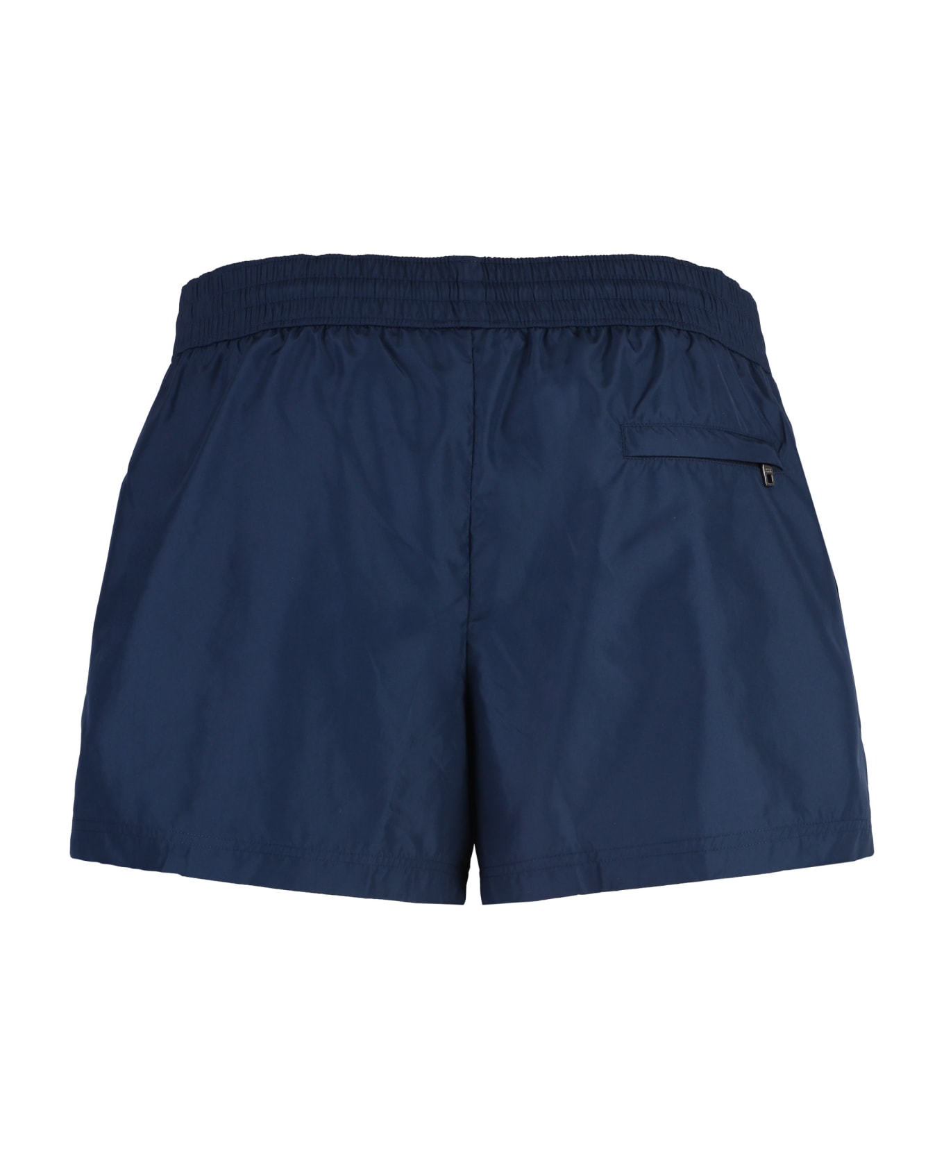 Dolce & Gabbana Logo Print Swim Shorts - blue