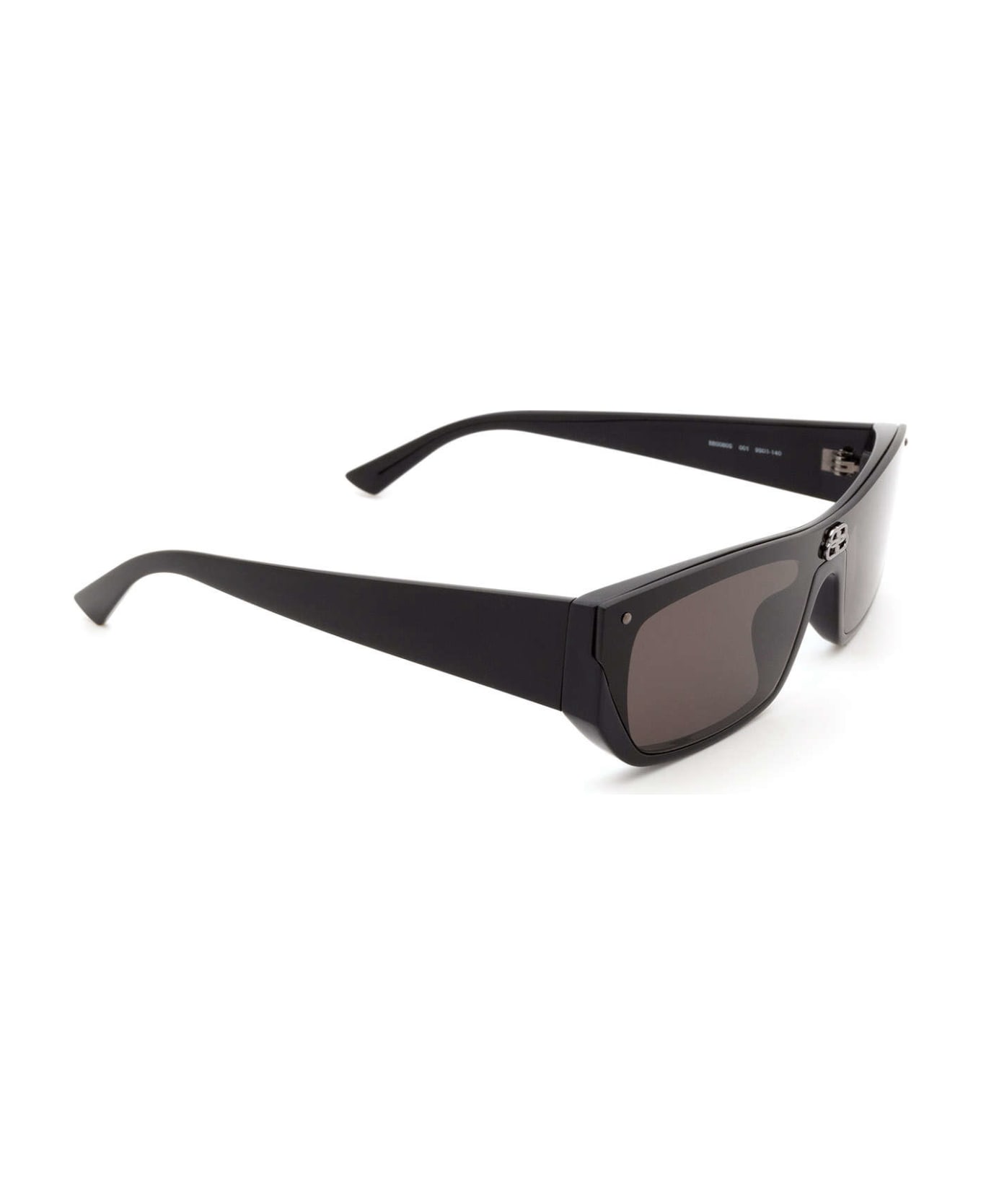 Balenciaga Eyewear Bb0080s Sunglasses - 001 BLACK BLACK GREY