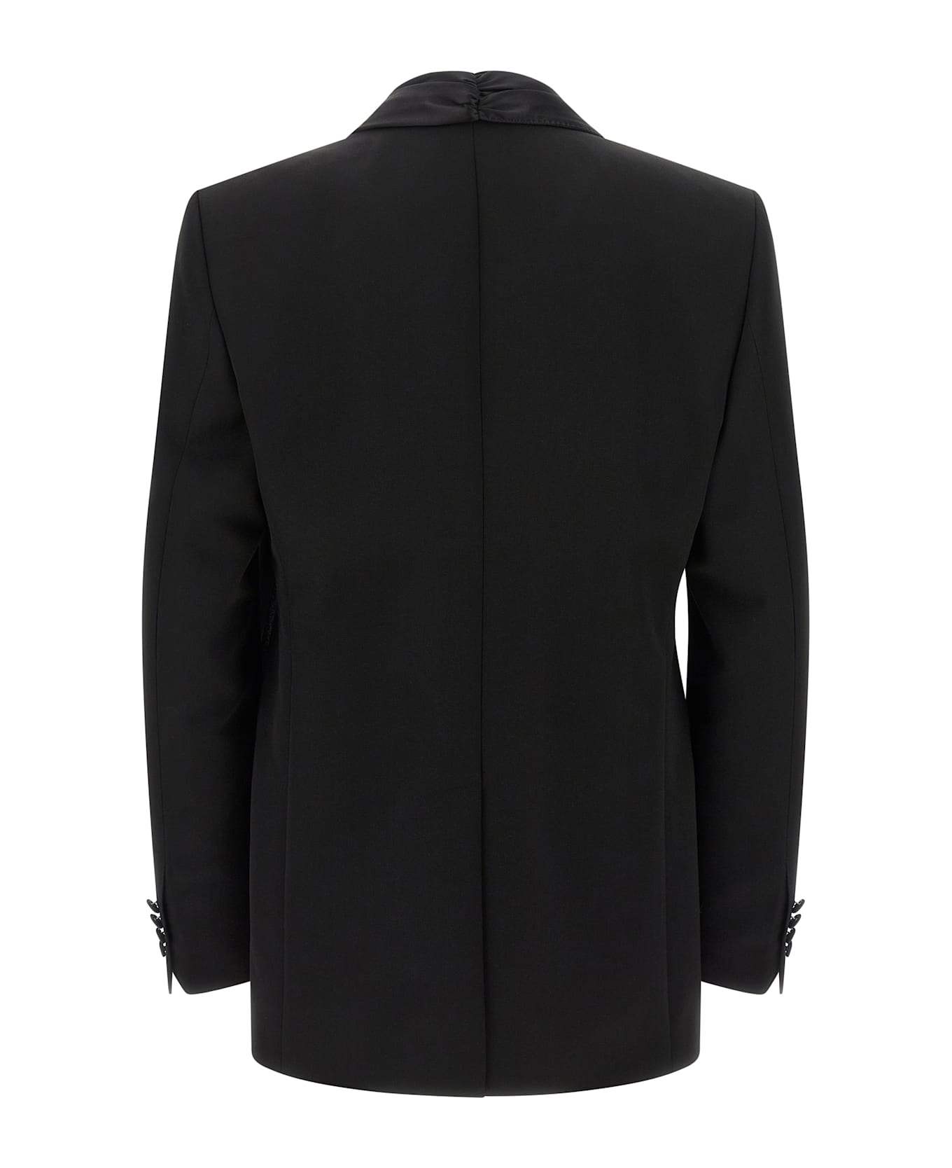 Dolce 
Gabbana Shawl Neck Blazer - Black  