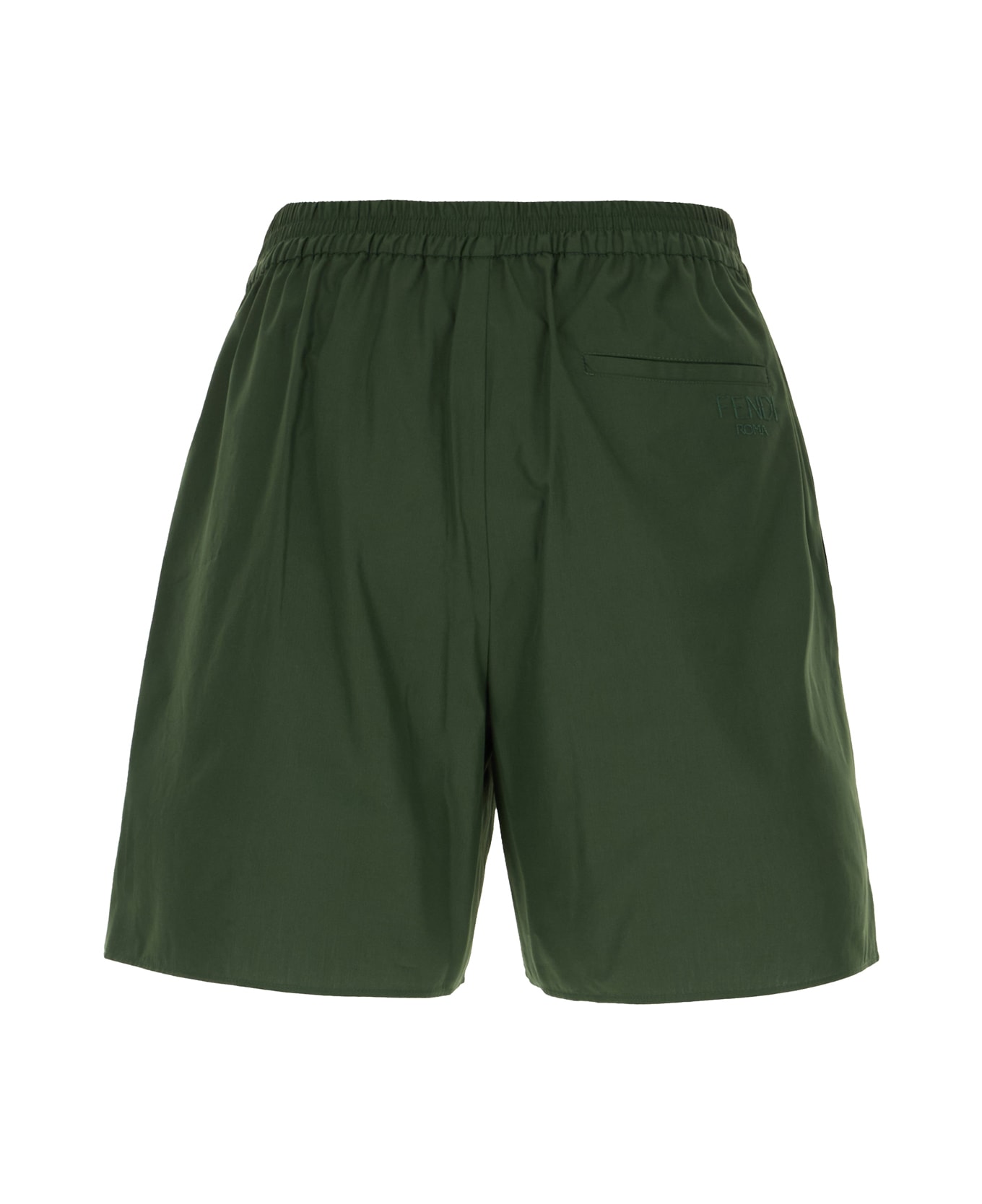 Fendi Cotton Bermuda Shorts - JUNGLE