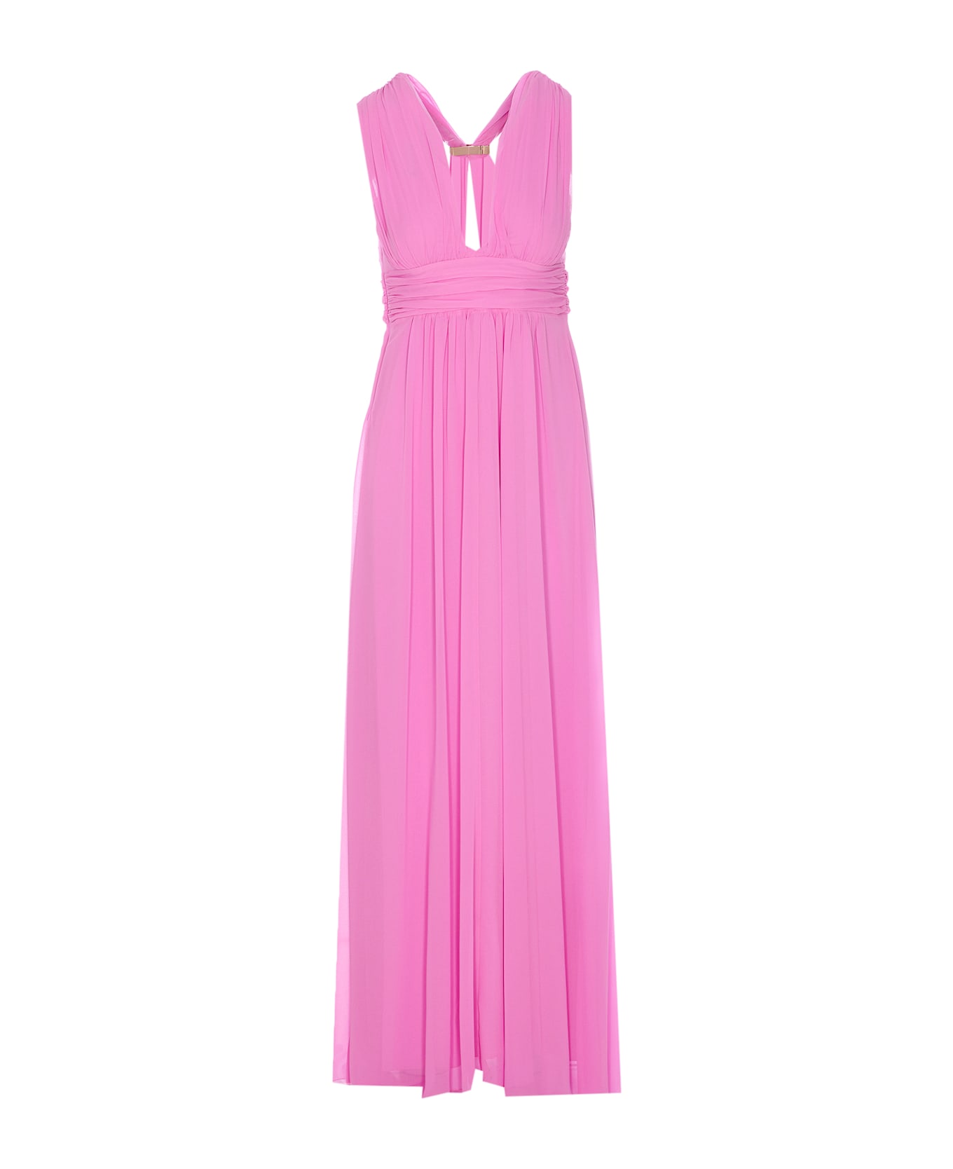 Liu-Jo Long Dress - Fuchsia