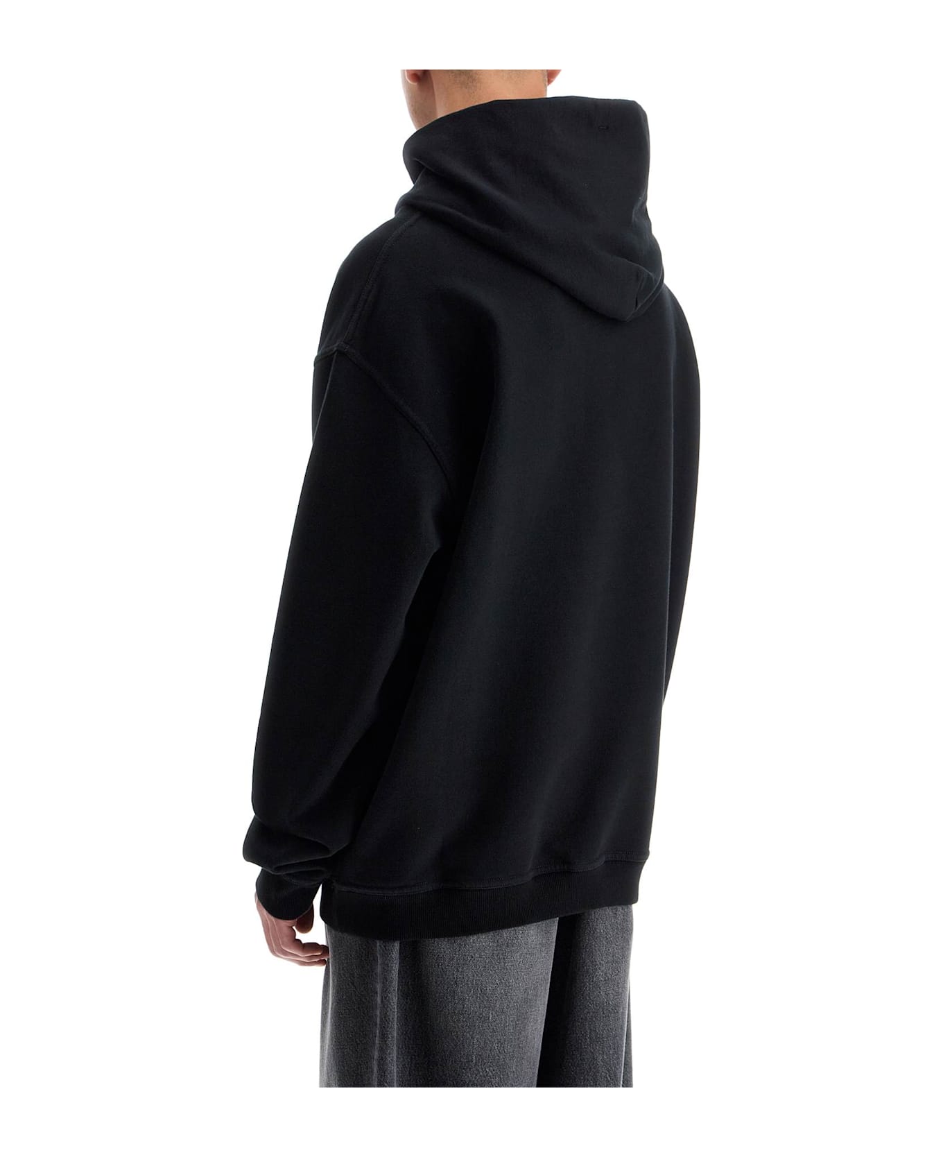 Maison Margiela Logo Hoodie - Black