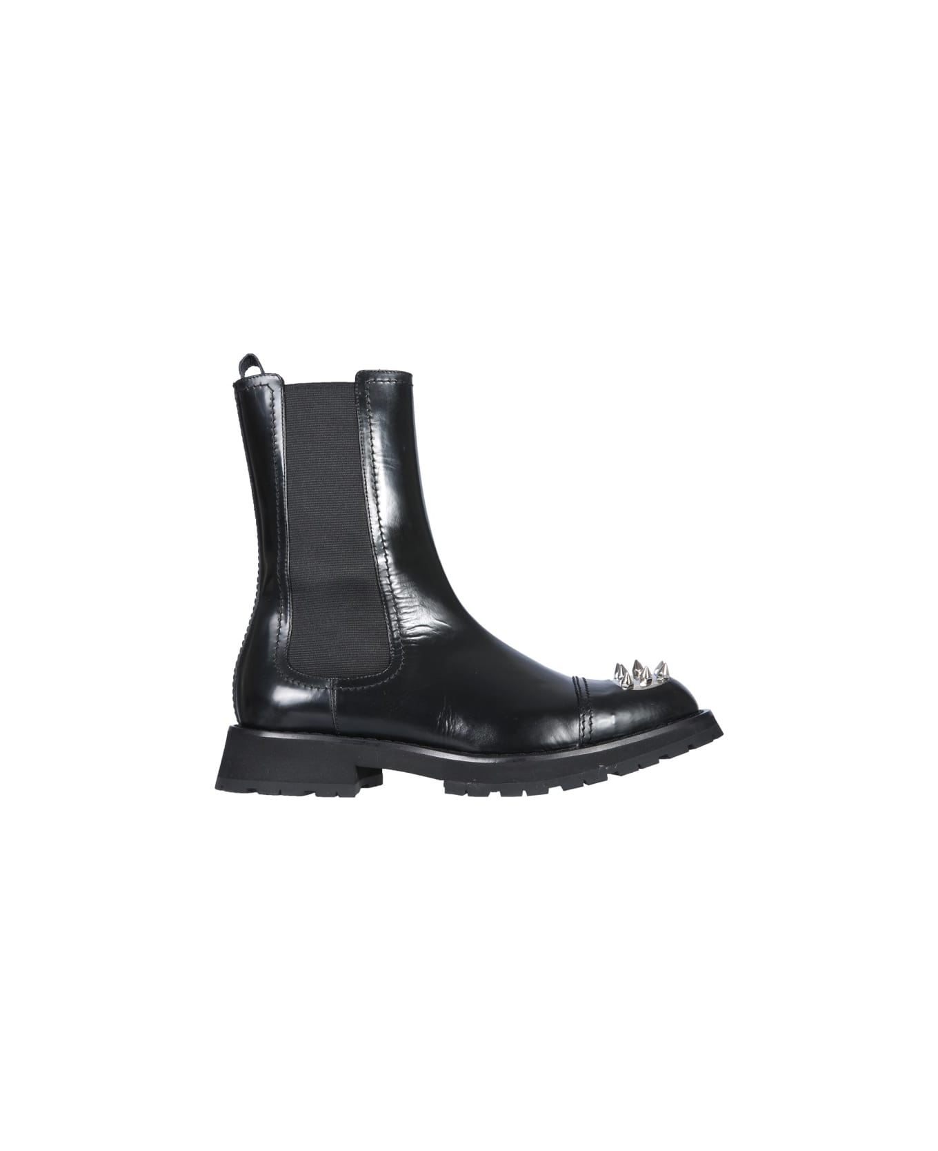 Alexander McQueen Studded Boot - BLACK