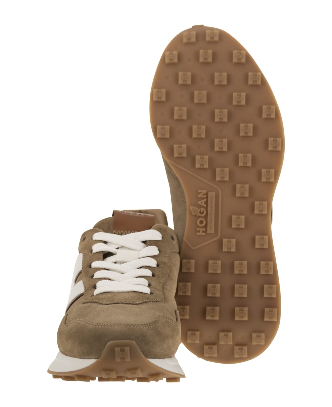 Hogan H601 - Sneakers - Camel