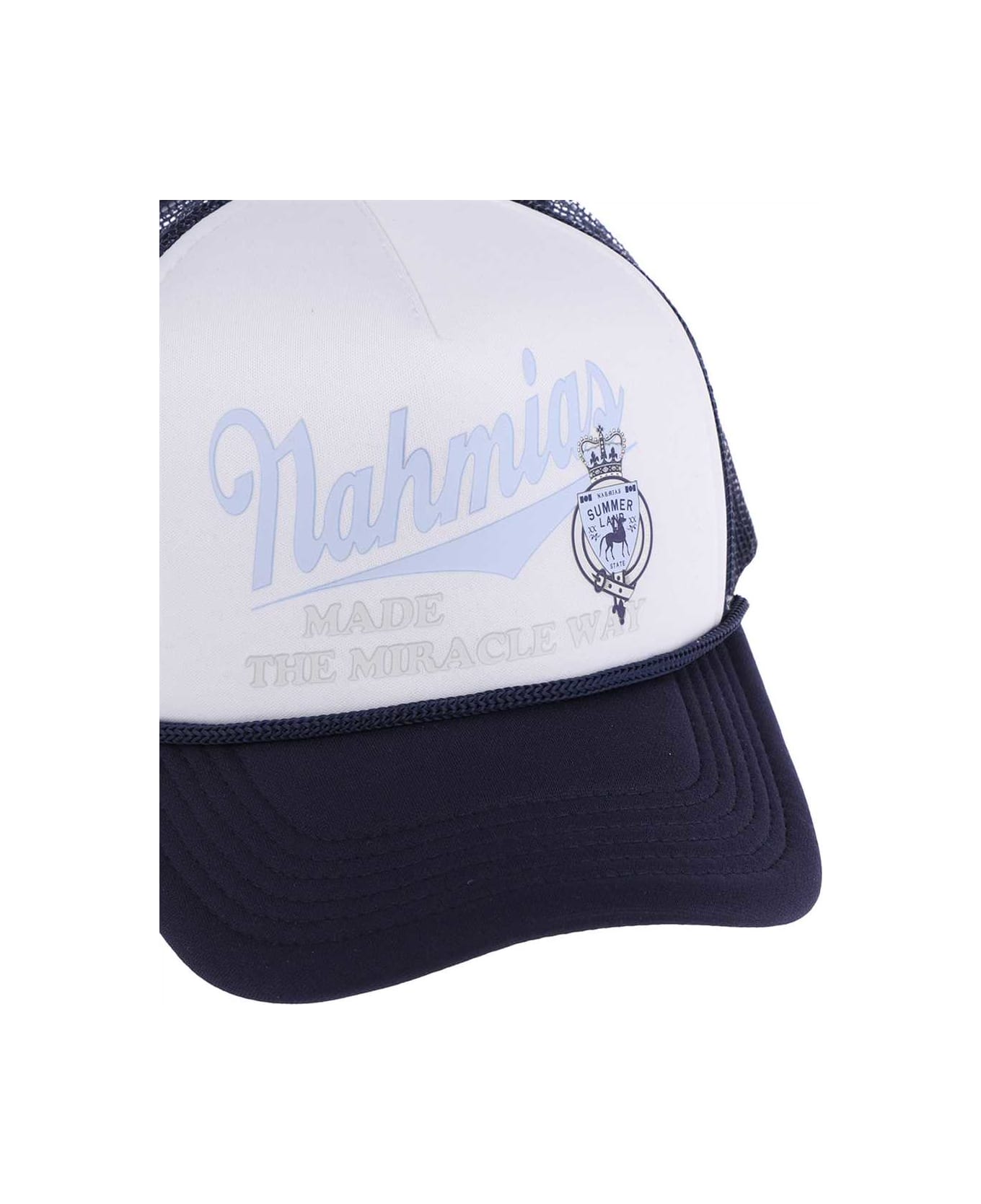 Nahmias Logo Baseball Cap - blue