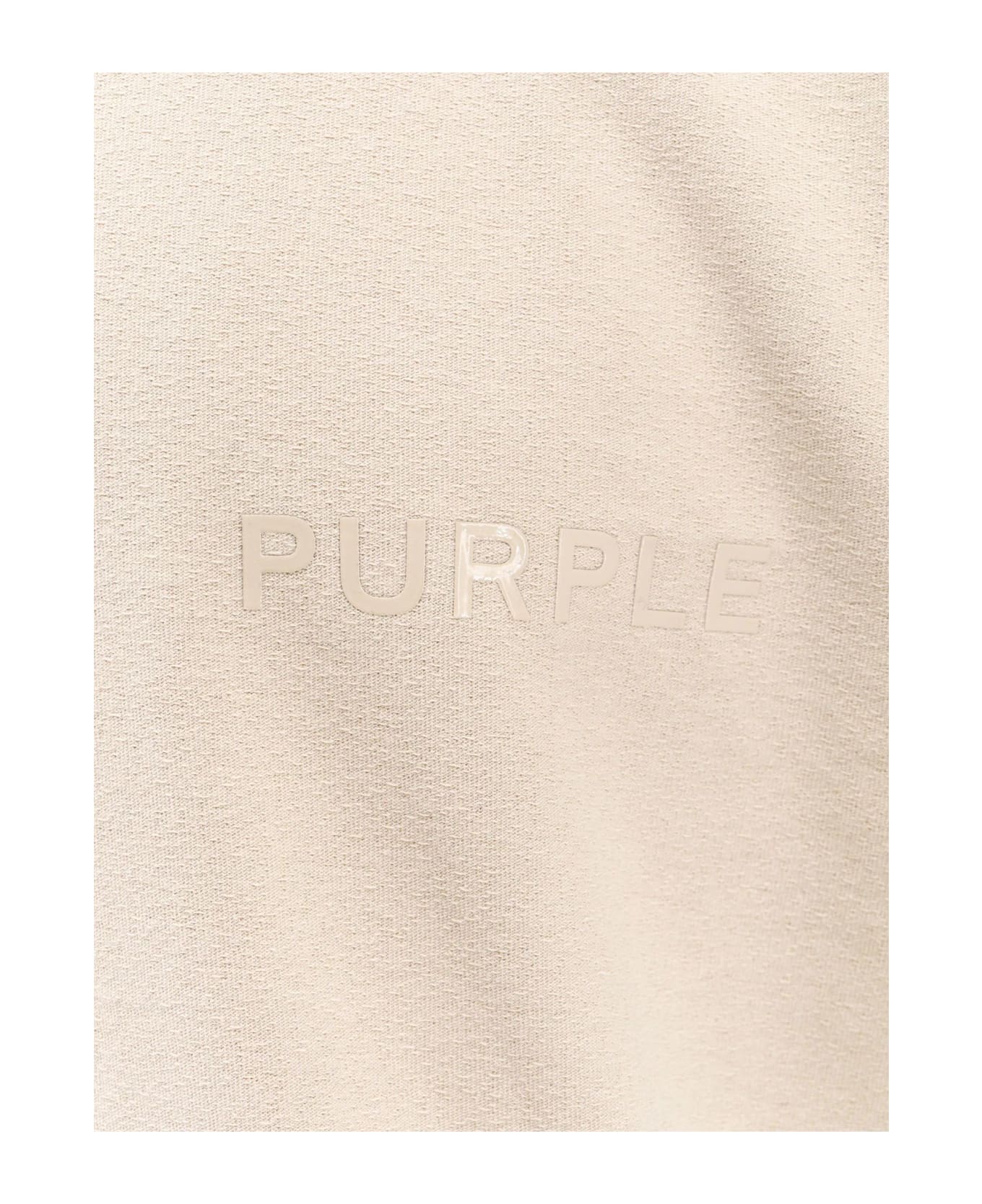 Purple Brand T-shirts And Polos Beige - Beige