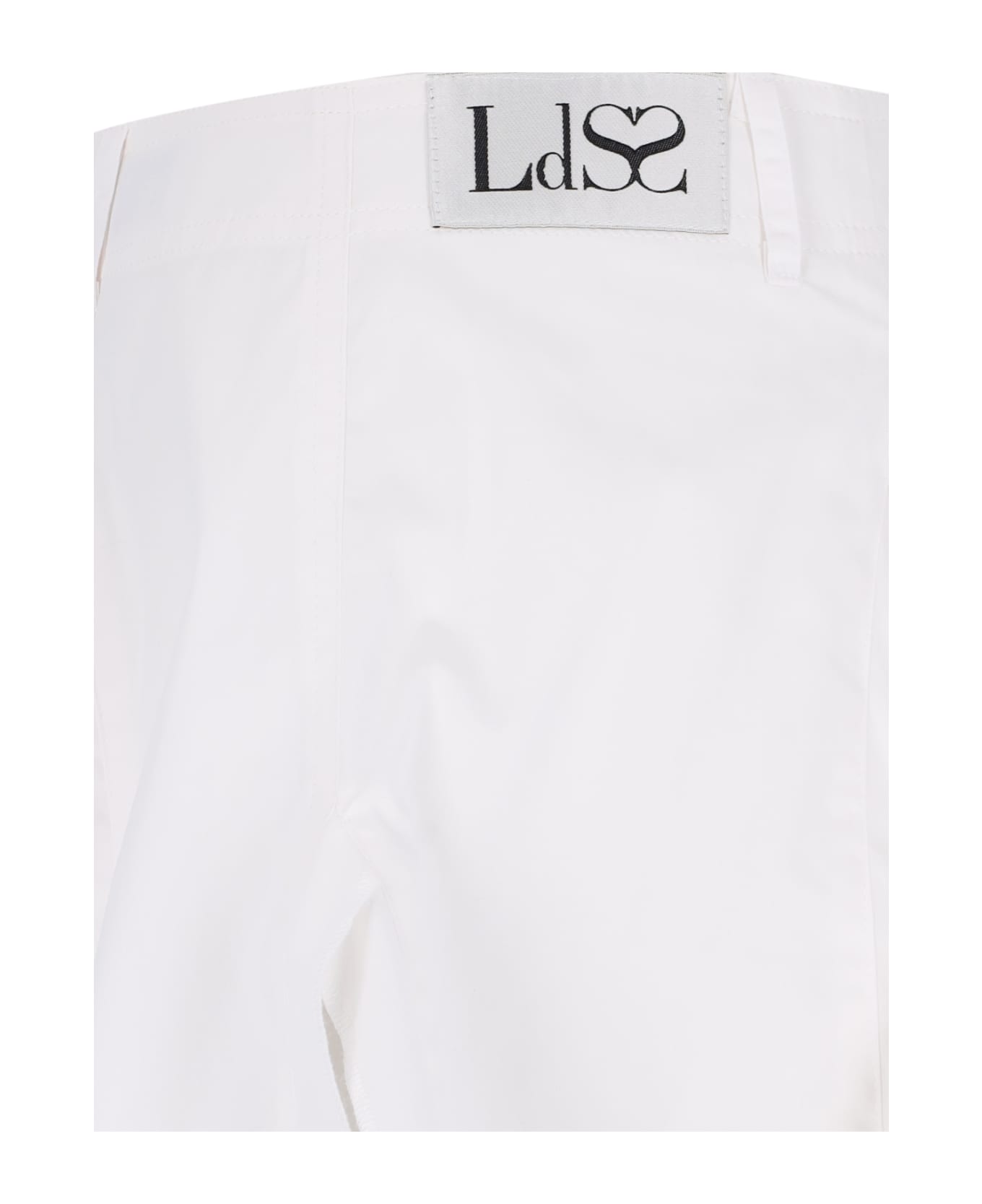 Ludovic de Saint Sernin Pleated Mini Skirt - White