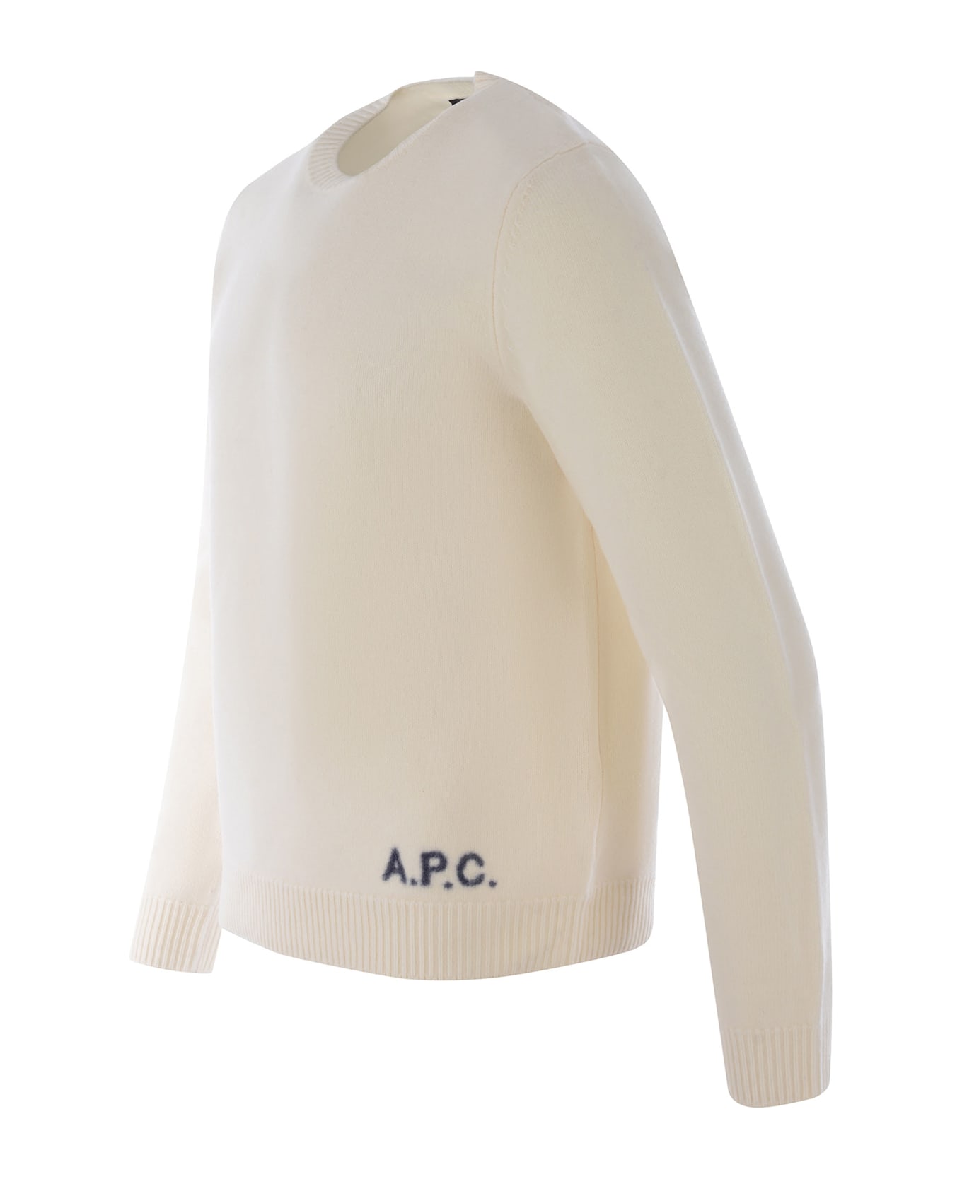 A.P.C. Sweater A.p.c. "edward" Made Of Virgin Wool - Beige