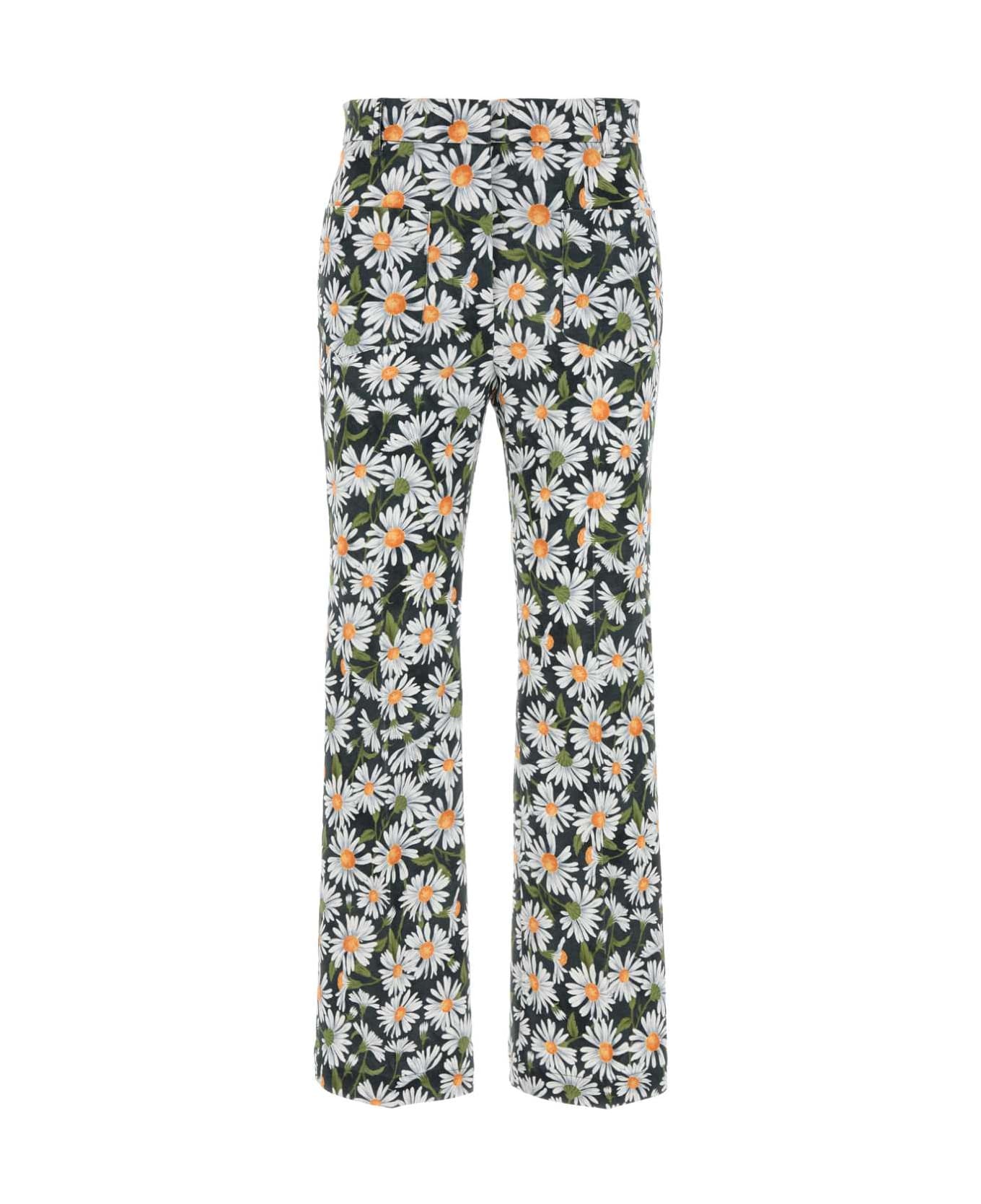 Weekend Max Mara Printed Stretch Cotton Arten1234 Pant - ST MARGHERITE