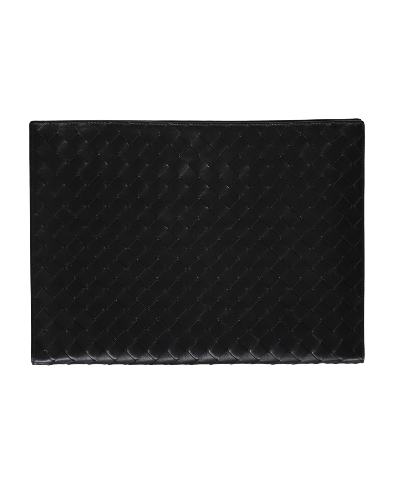 Bottega Veneta Leather Briefcase - black