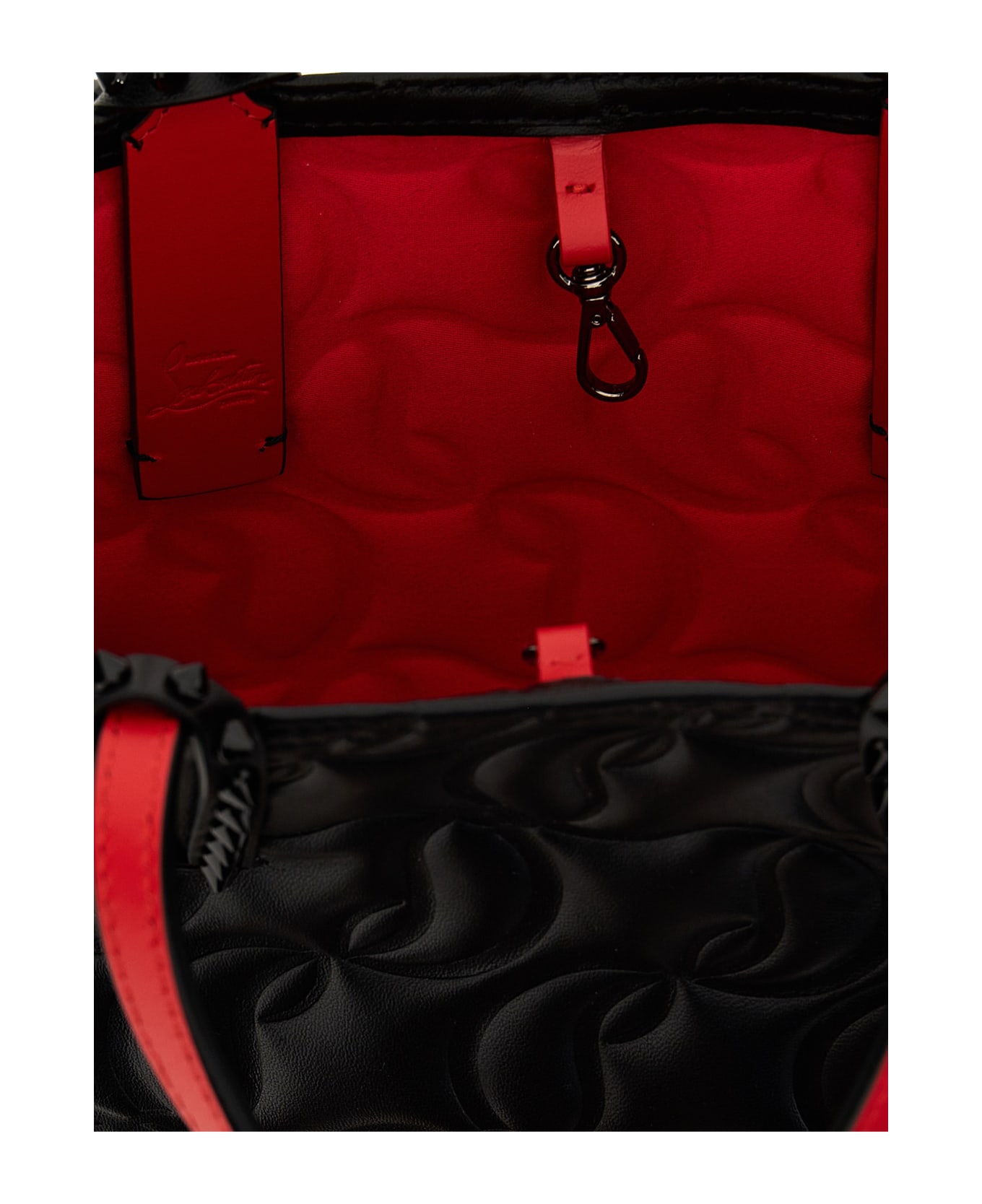 Christian Louboutin 'cabata Mini' Handbag - Black  