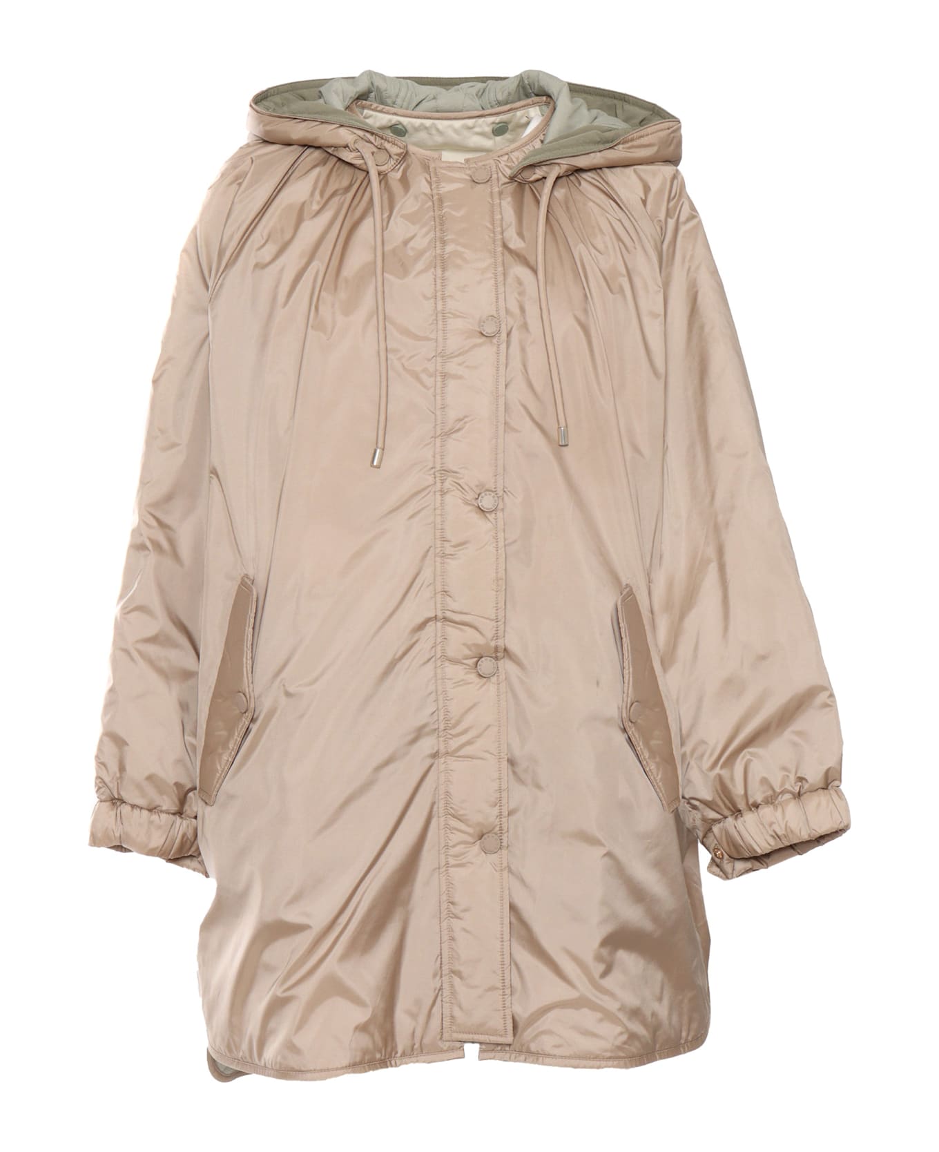 Weekend Max Mara Veranda Quilted Coat - BEIGE