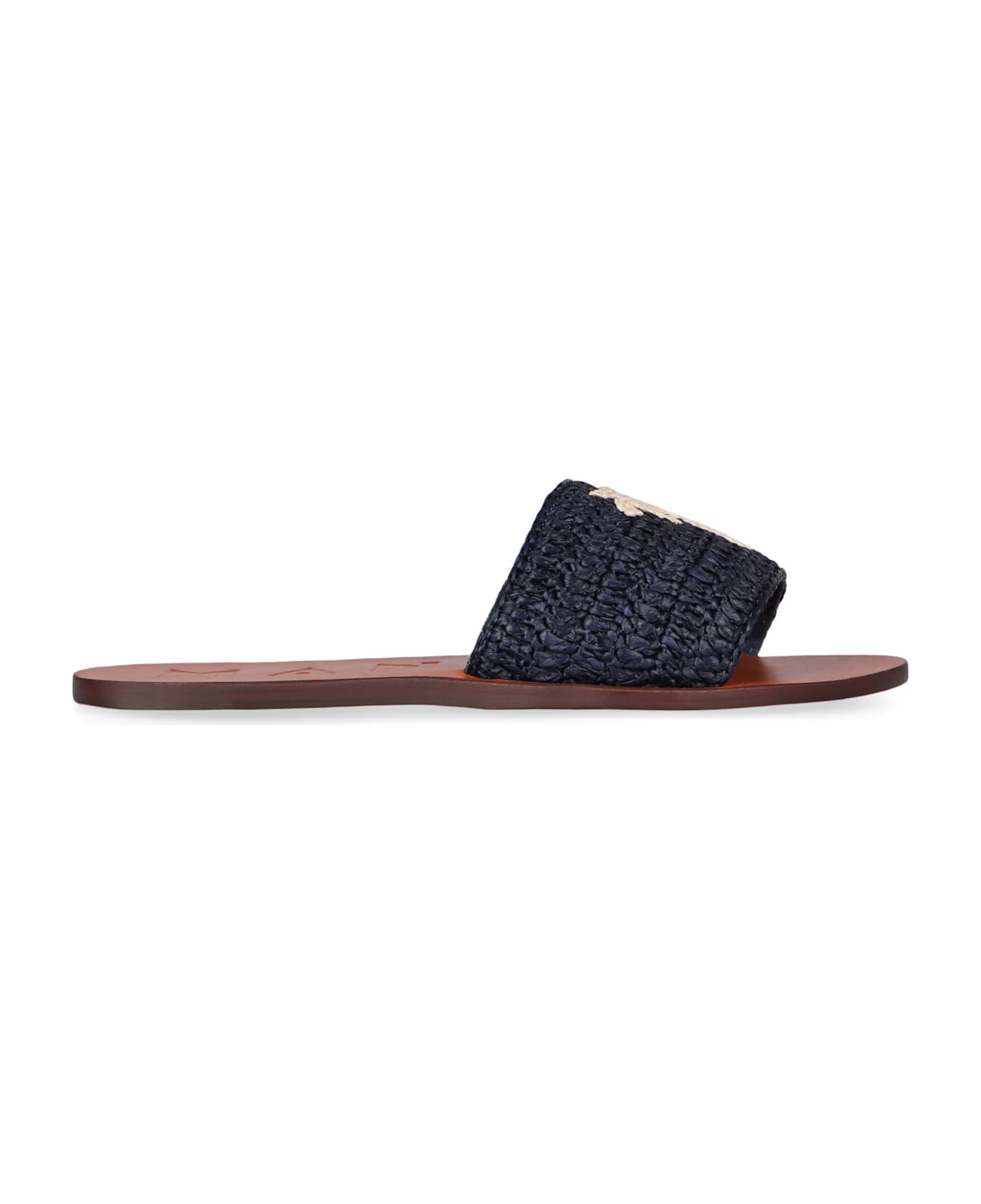 Manebi Flat Sandals - blue