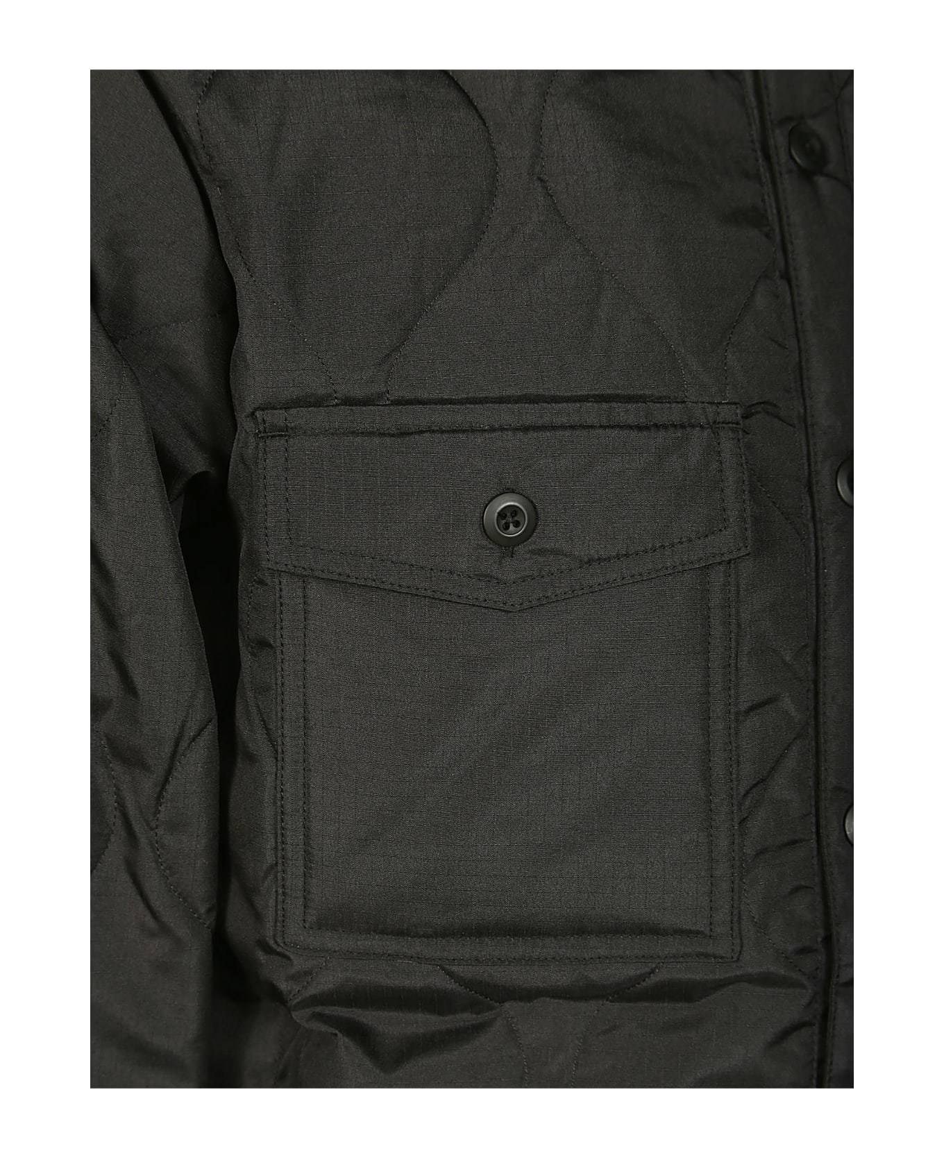 Taion Military Overshirt - BLACK