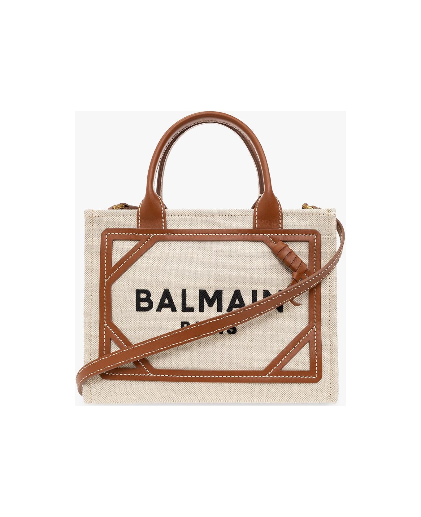 Balmain 'b-army' Shoulder Bag - Beige