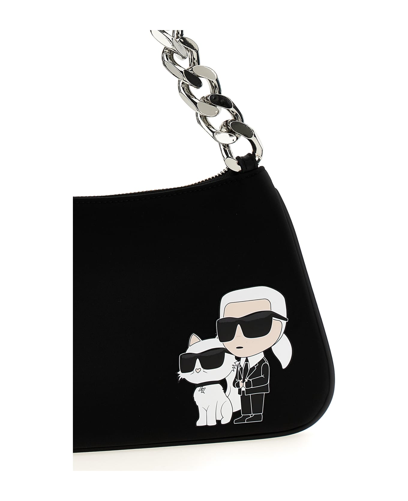 Karl Lagerfeld 'ikonik 2.0' Shoulder Bag - Black  