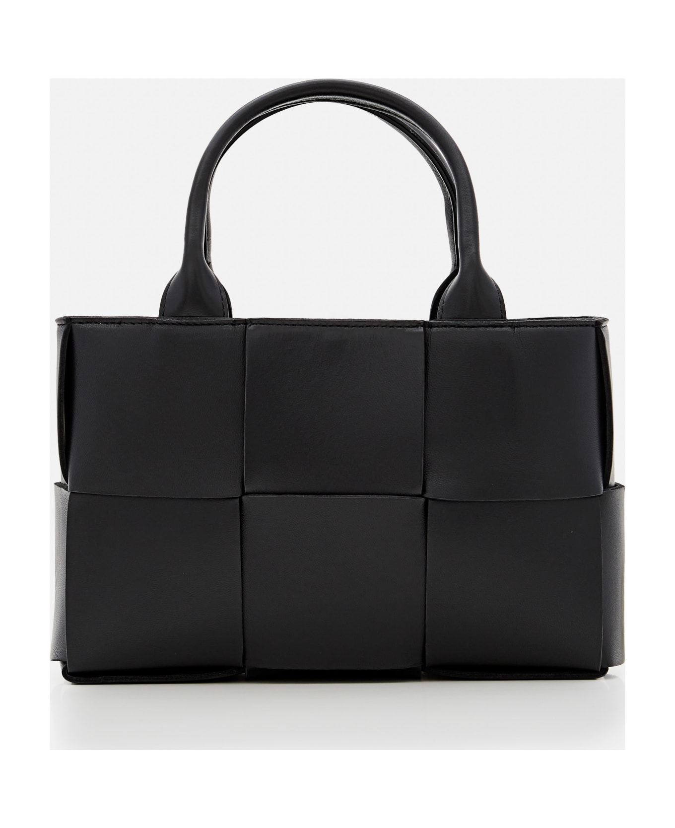 Bottega Veneta Arco Leather Tote Bag - Black トートバッグ
