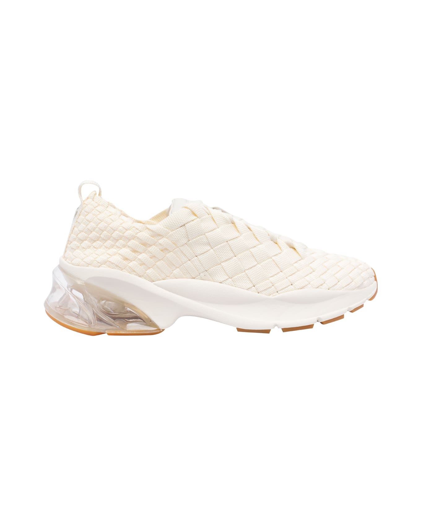 Tory Burch Good Luck Woven Trainers - White