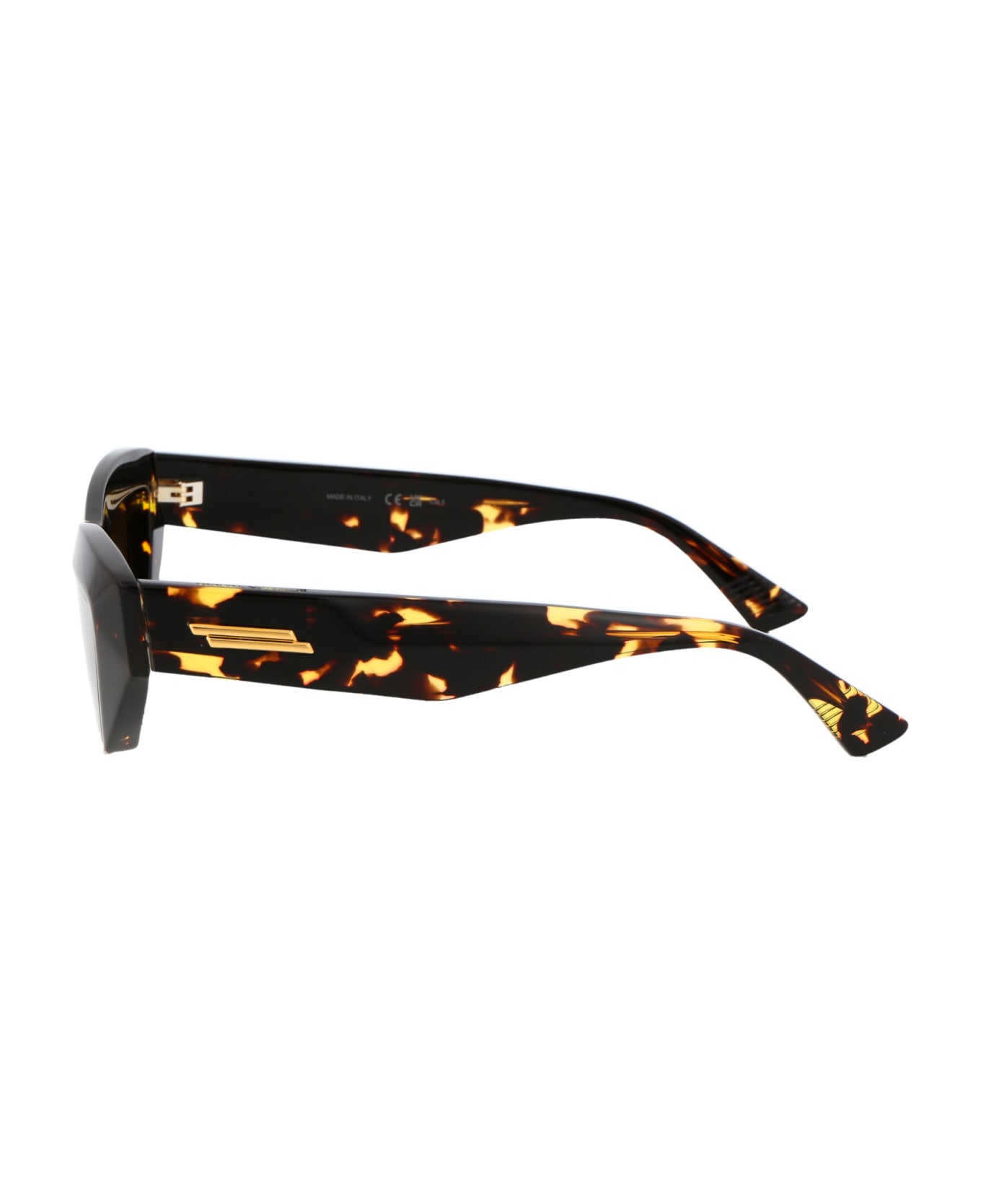 Bottega Veneta Eyewear Bv1219s Sunglasses - 002 HAVANA HAVANA BROWN