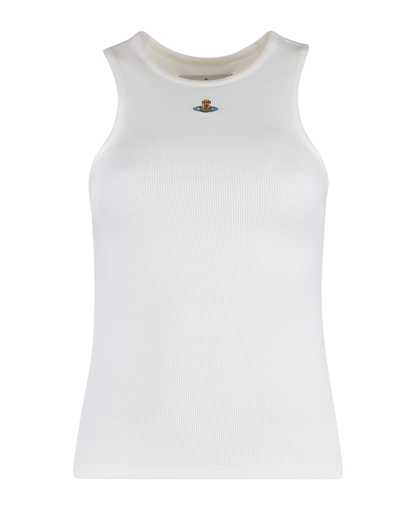 Vivienne Westwood Ribbed Tank Top - black