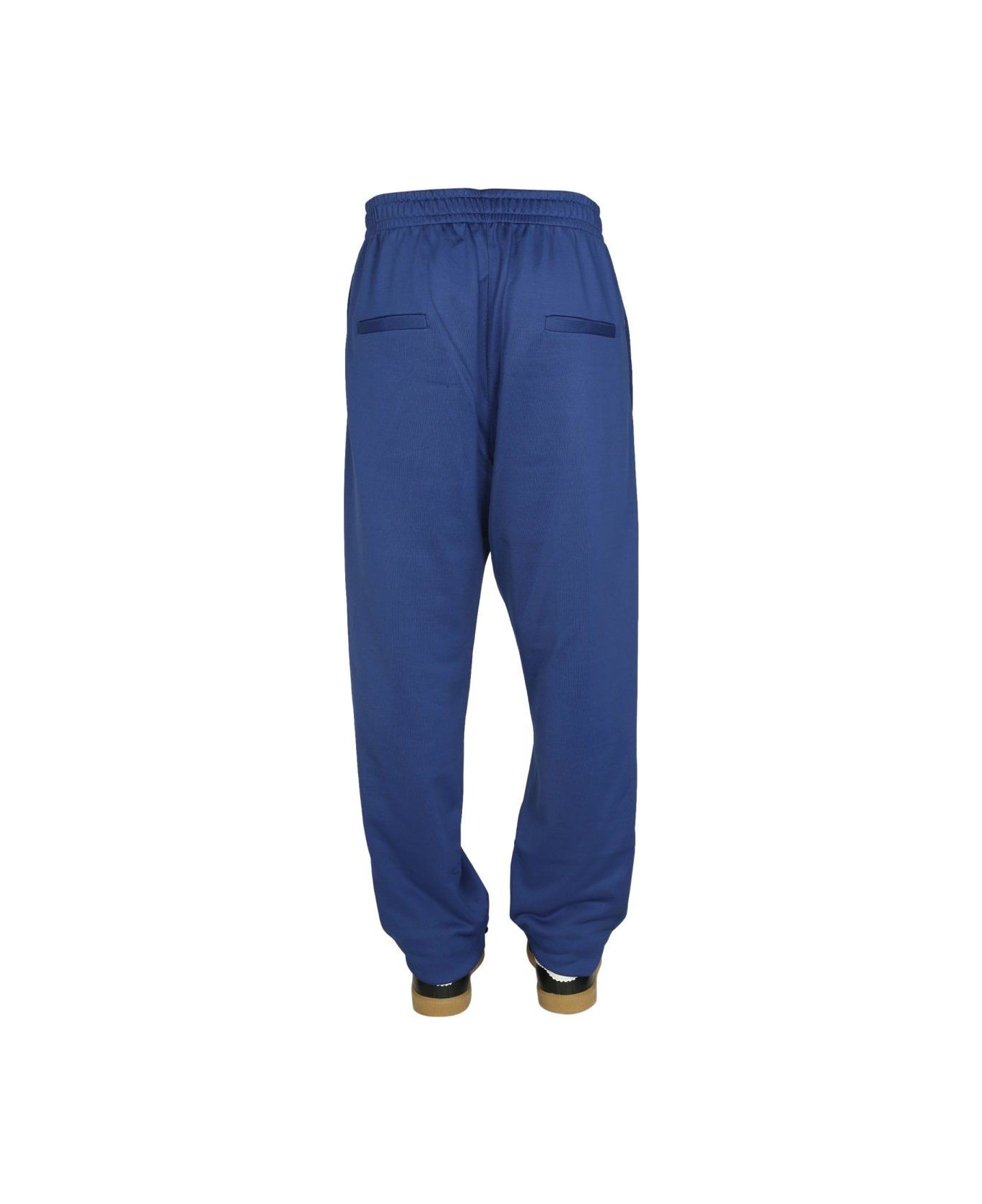 Isabel Marant Logo Printed Jogging Pants - BLUE