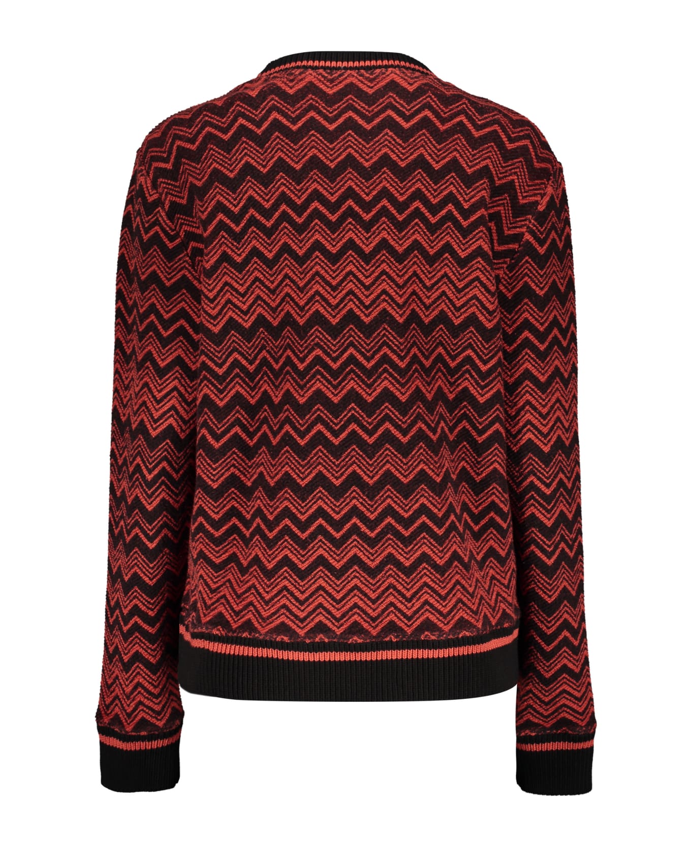 Missoni Cotton Sweatshirt - red ニットウェア
