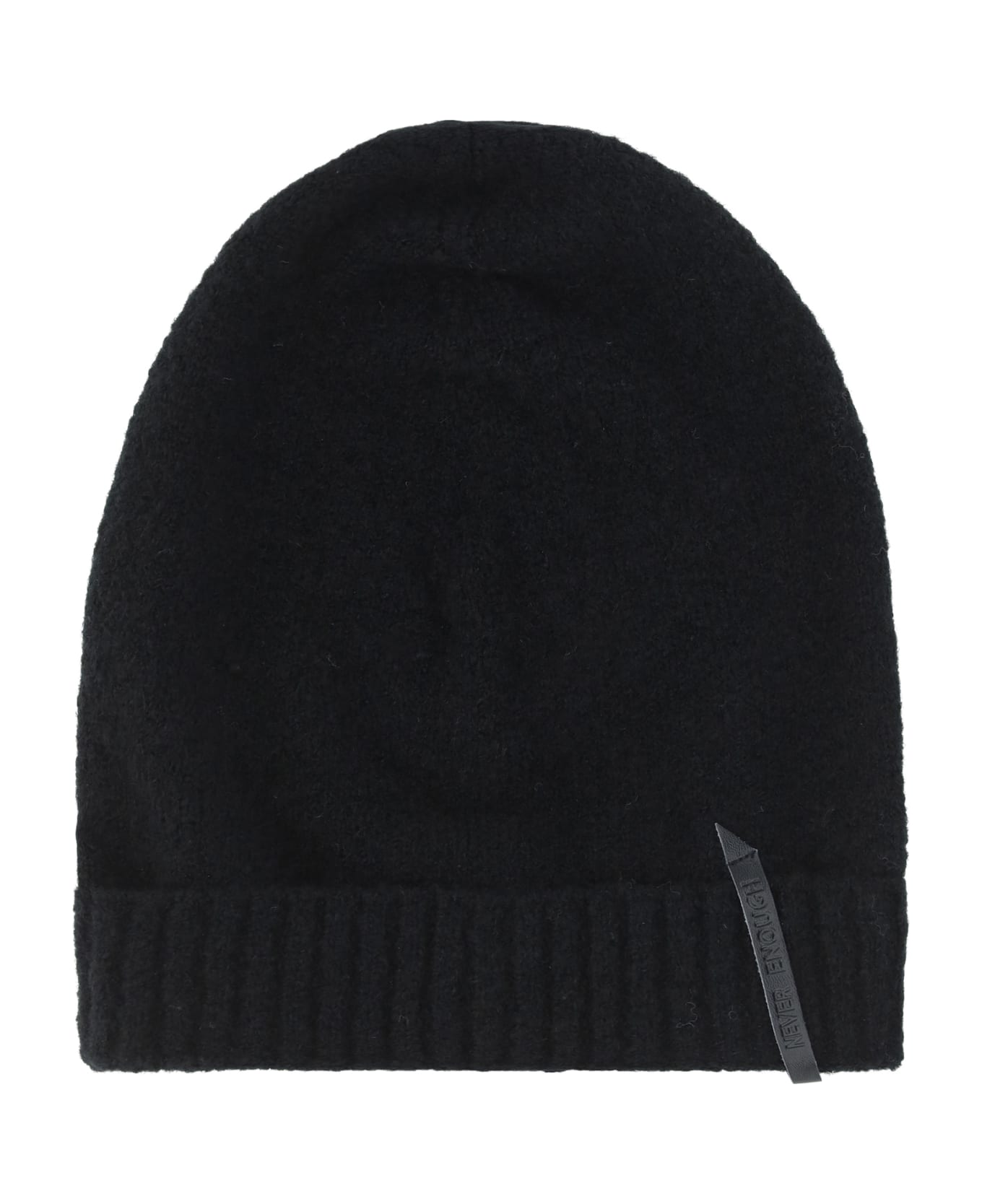 Never Enough Beanie Hat - Black